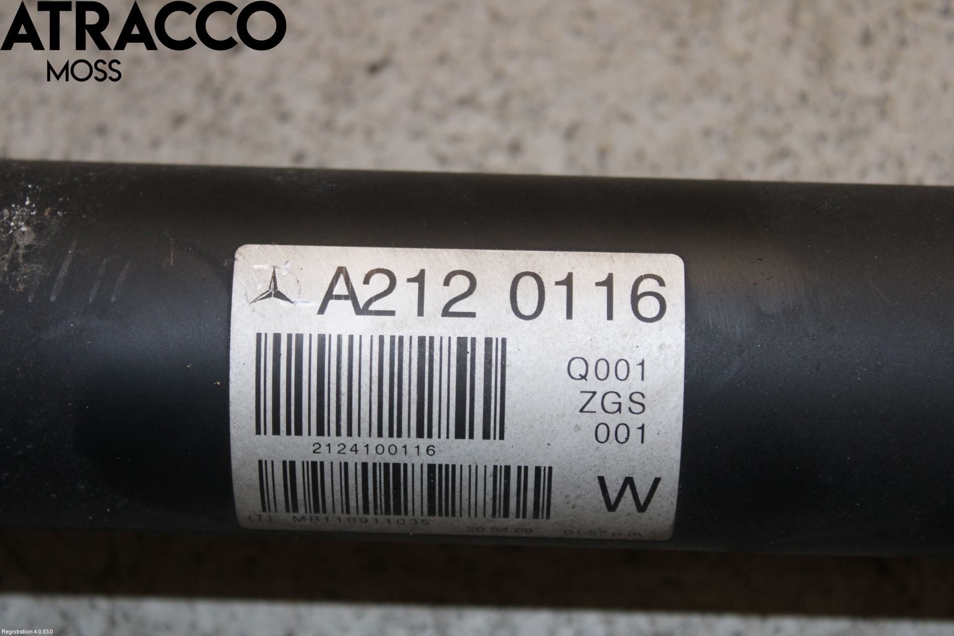 Mercedes-Benz MB E-KLASS (W212) 09-16 Mellomaksel Kompl