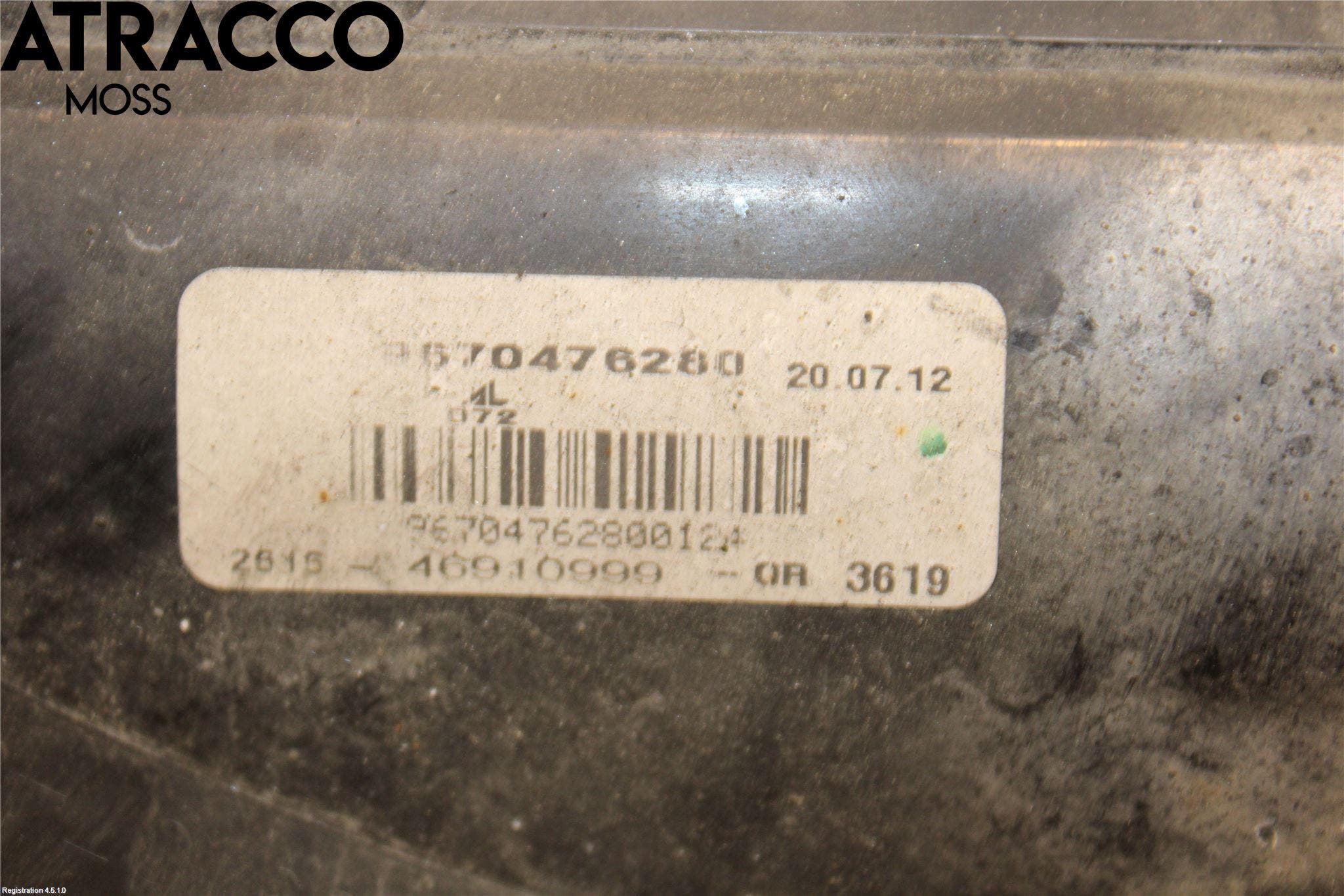 Peugeot 508 11-18 Frontlykt-Kurve-Tåkelys