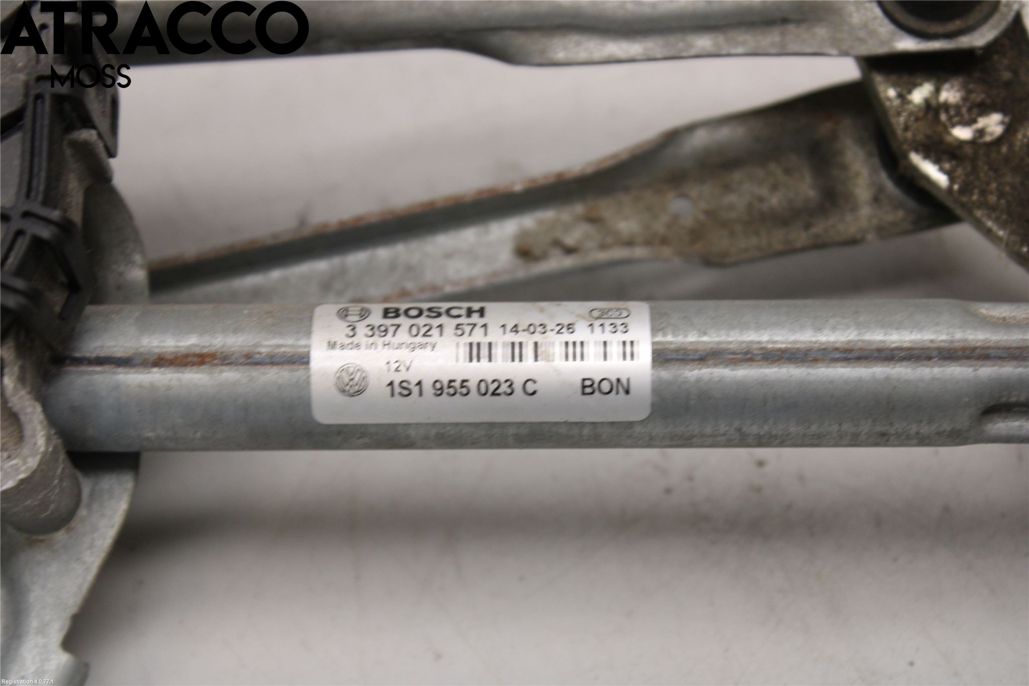 Volkswagen VW UP! / E-UP! Viskermotor Frontrute