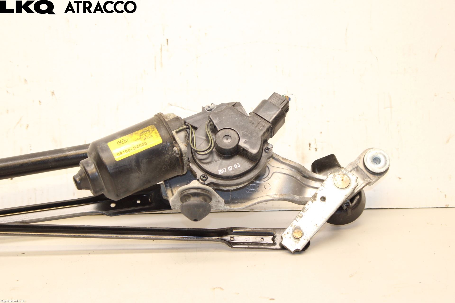 Kia OPTIMA 16-20 Viskermotor Frontrute