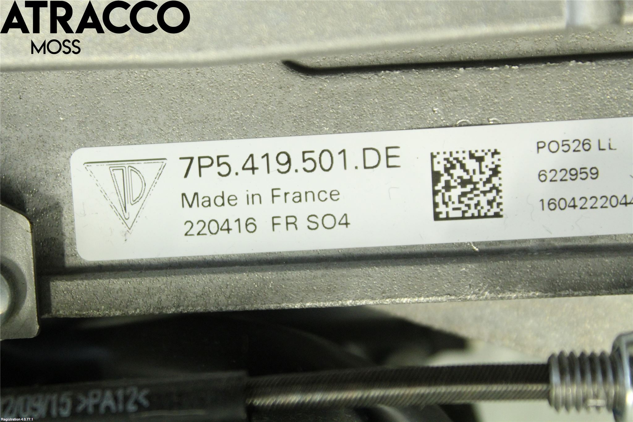 Porsche CAYENNE 03- Rattakselaggregat Justerbart