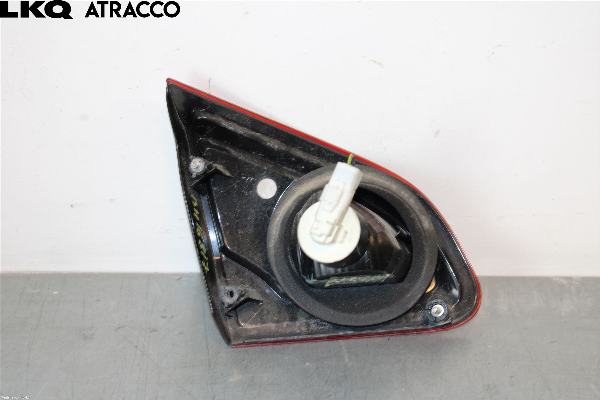 Nissan QASHQAI+2  10-14 Baklykt Høyre  På Luke(Indre)