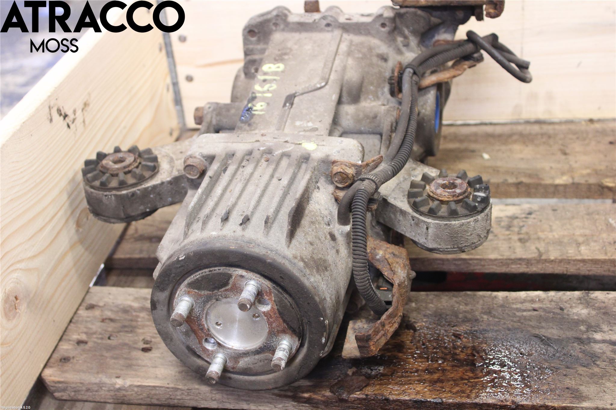 Mitsubishi OUTLANDER 07-12 Bakaksel Kardang Bak -Diff