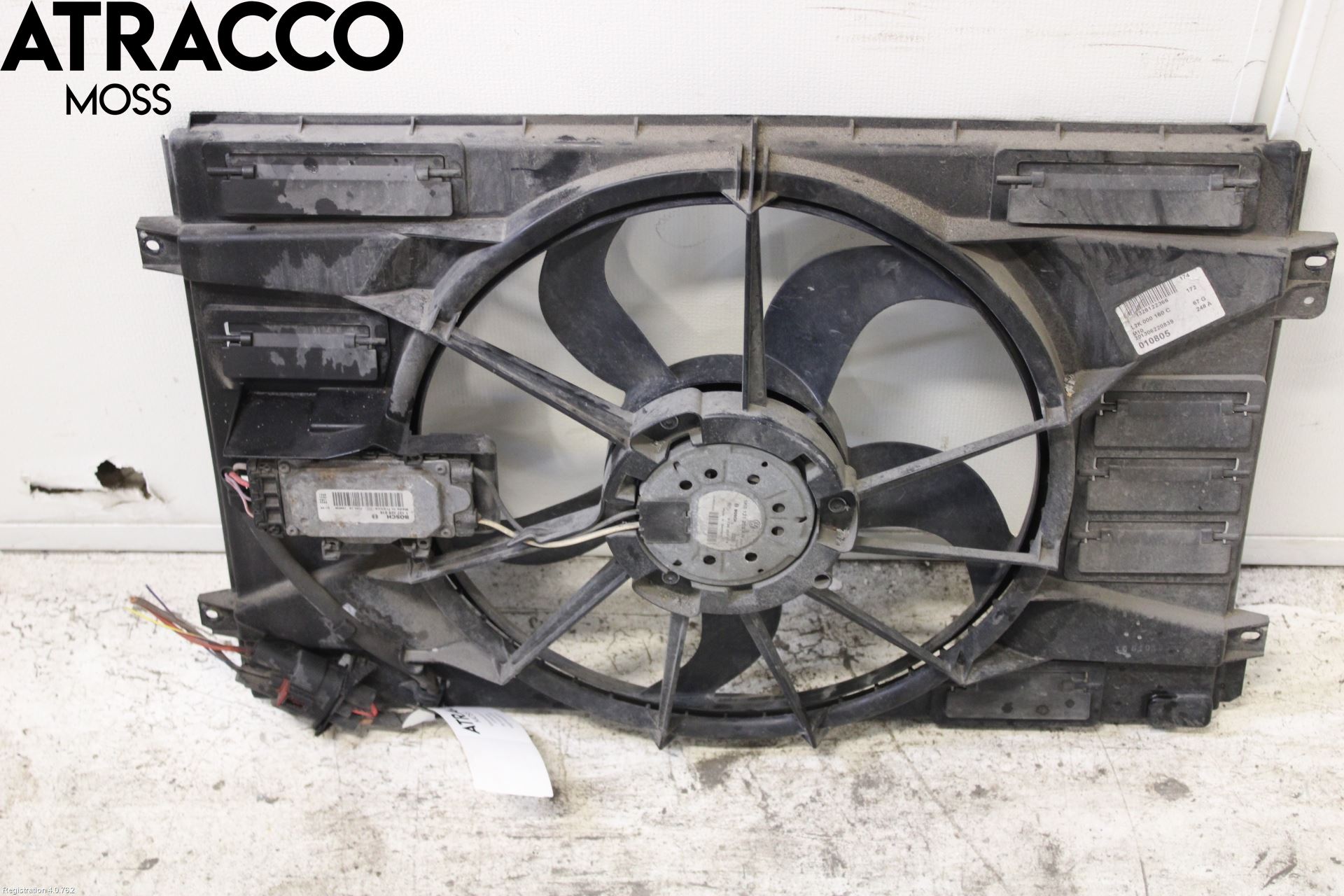 Volkswagen VW CADDY 11-15 Kjølevifte Elektrisk