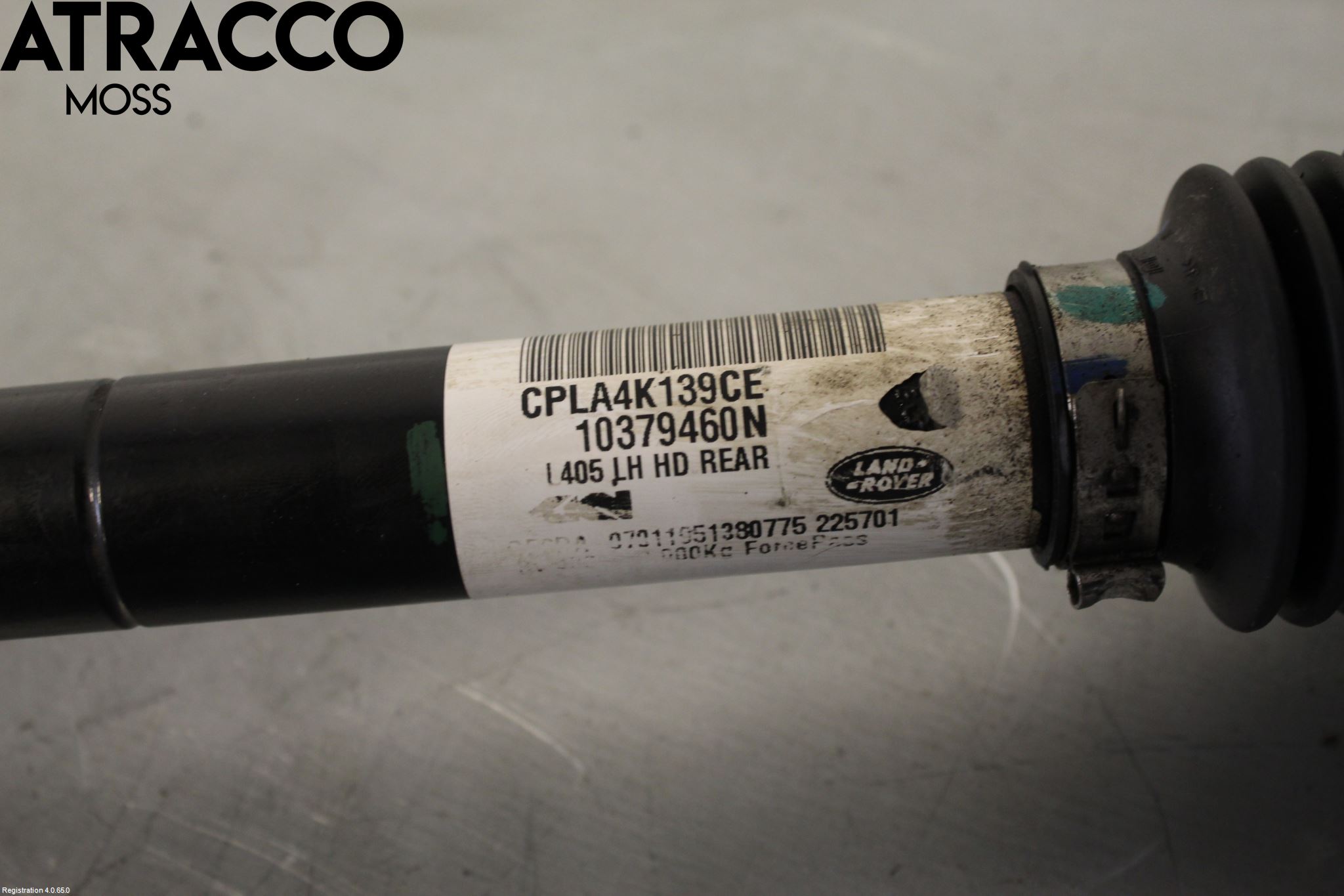 Landrover RANGE ROVER (L460) 22- Drivaksel Bak Kompl Høyre