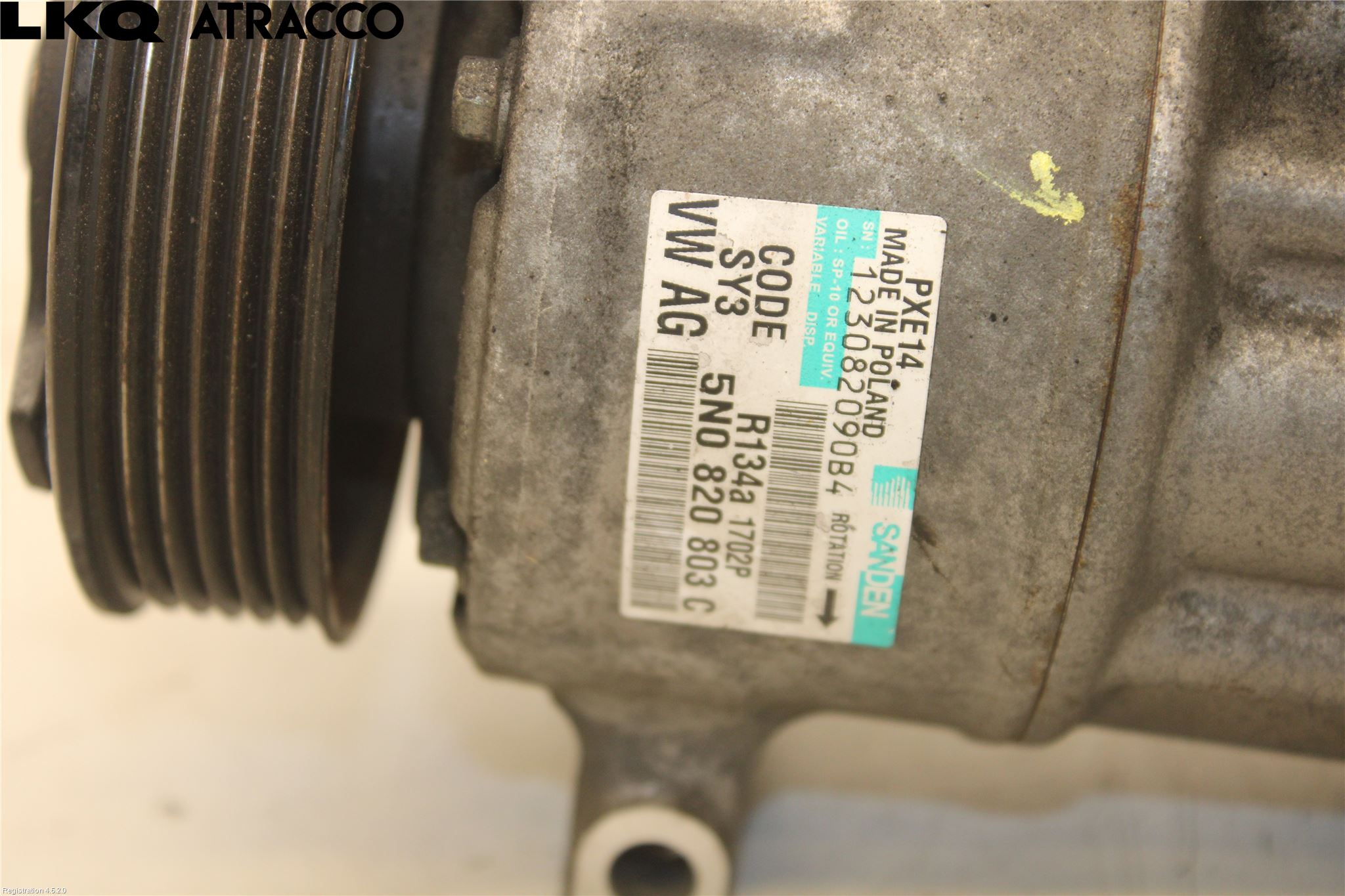 Audi A3/S3 05-13 Varme Ac Kompressor