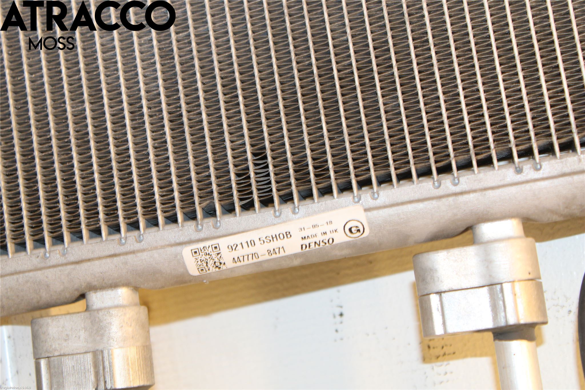 Nissan LEAF 18- Varme Ac Kondenser-Kjøler