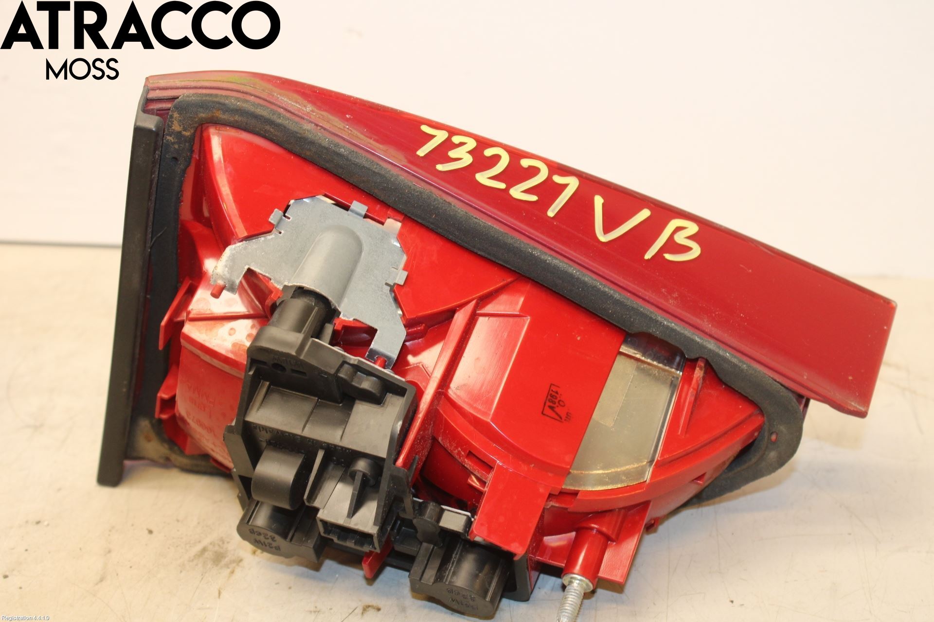 Audi A4/S4 08-11 Baklykt Venstre  På Luke(Indre