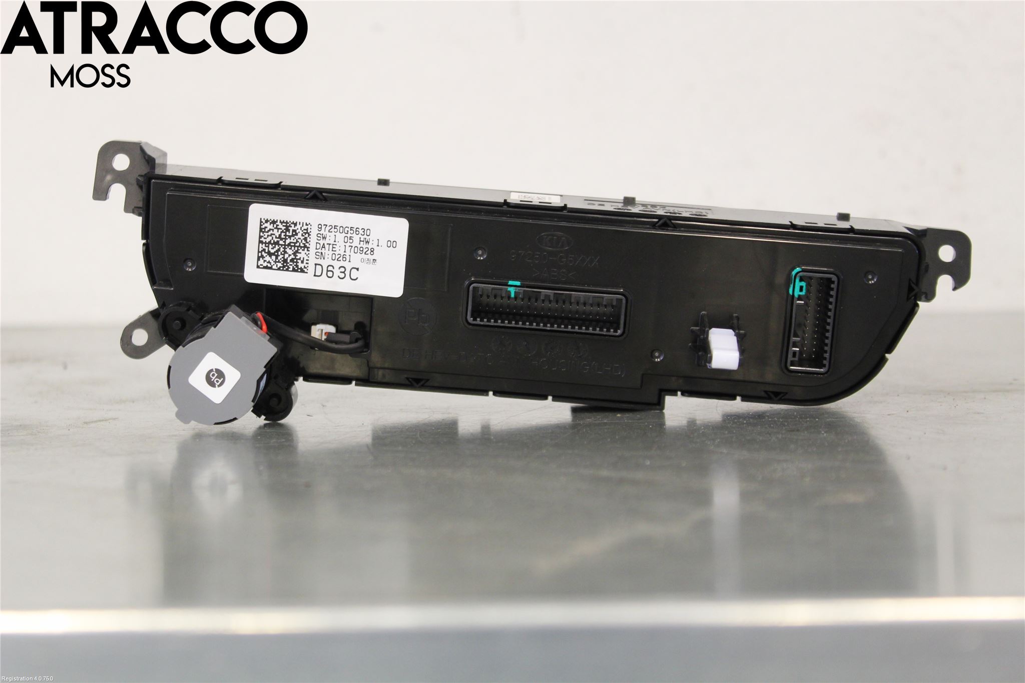 Kia NIRO (DE) 17-22 Varme Ac Betjening-Display