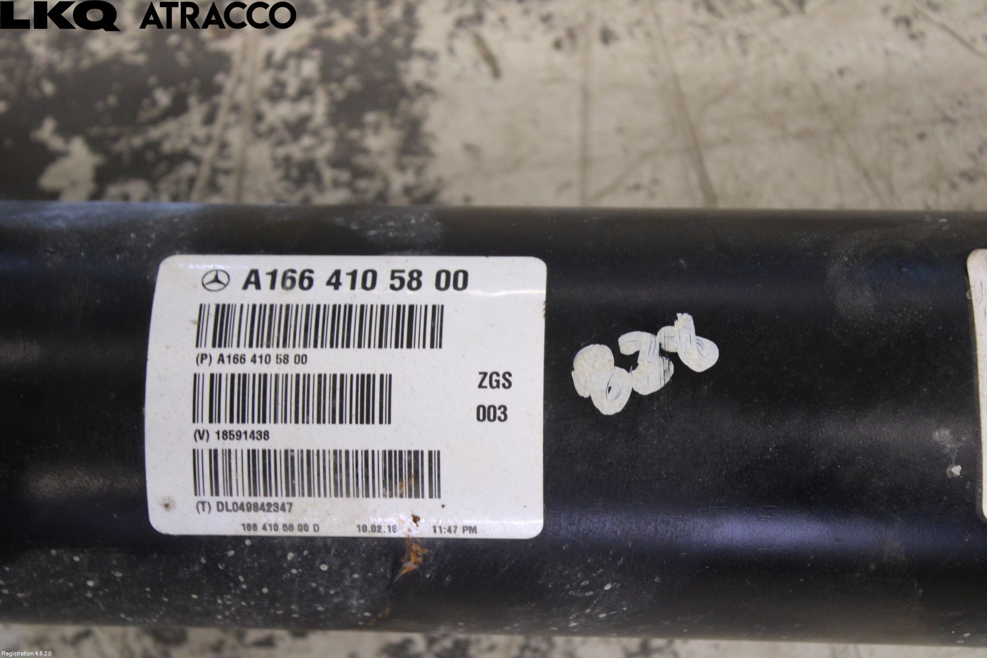 Mercedes-Benz MB ML/GLE-KLASS (W166) 12-18 Mellomaksel Kompl