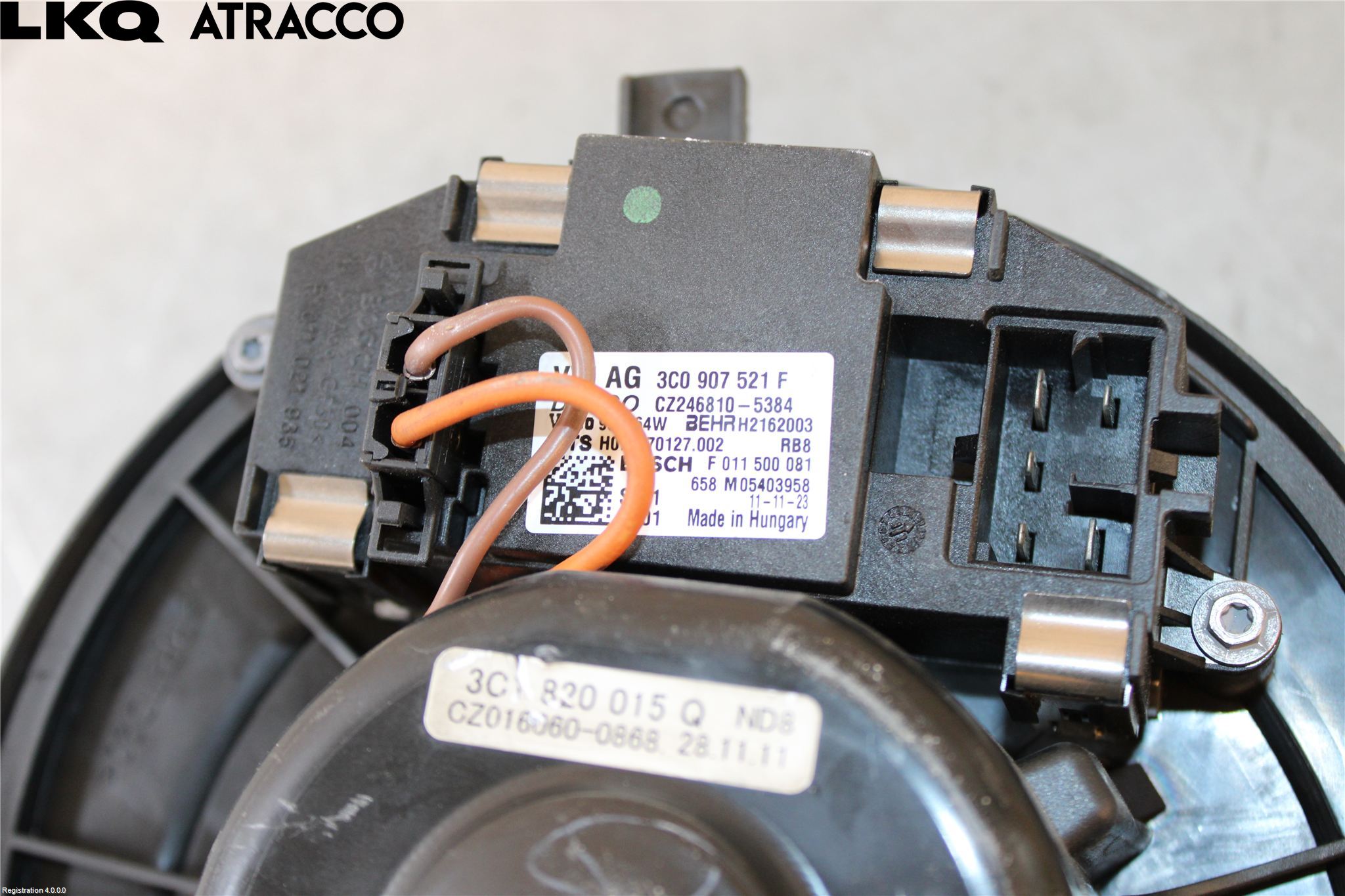 Skoda CITIGO / CITIGO E IV Varme Ac Varmeapparatvifte