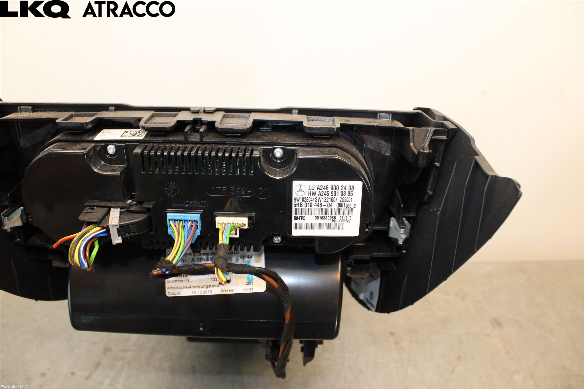 Mercedes-Benz MB GLA-KLASS (X156) 13-20 Varme Ac Anlegg Kompl