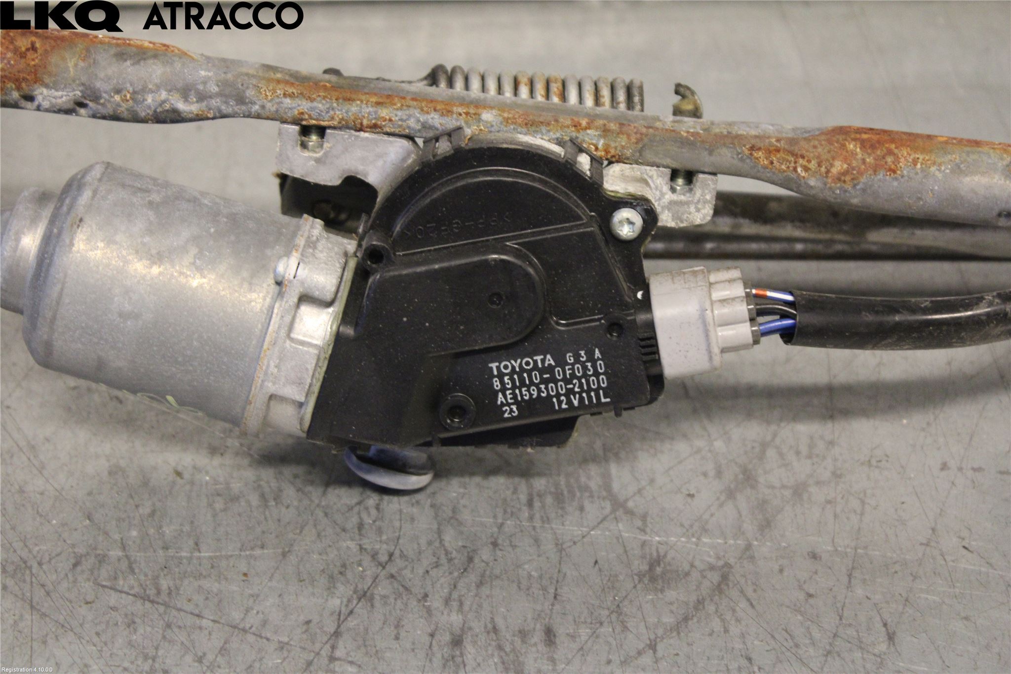 Toyota VERSO 09-18 Viskermotor Frontrute