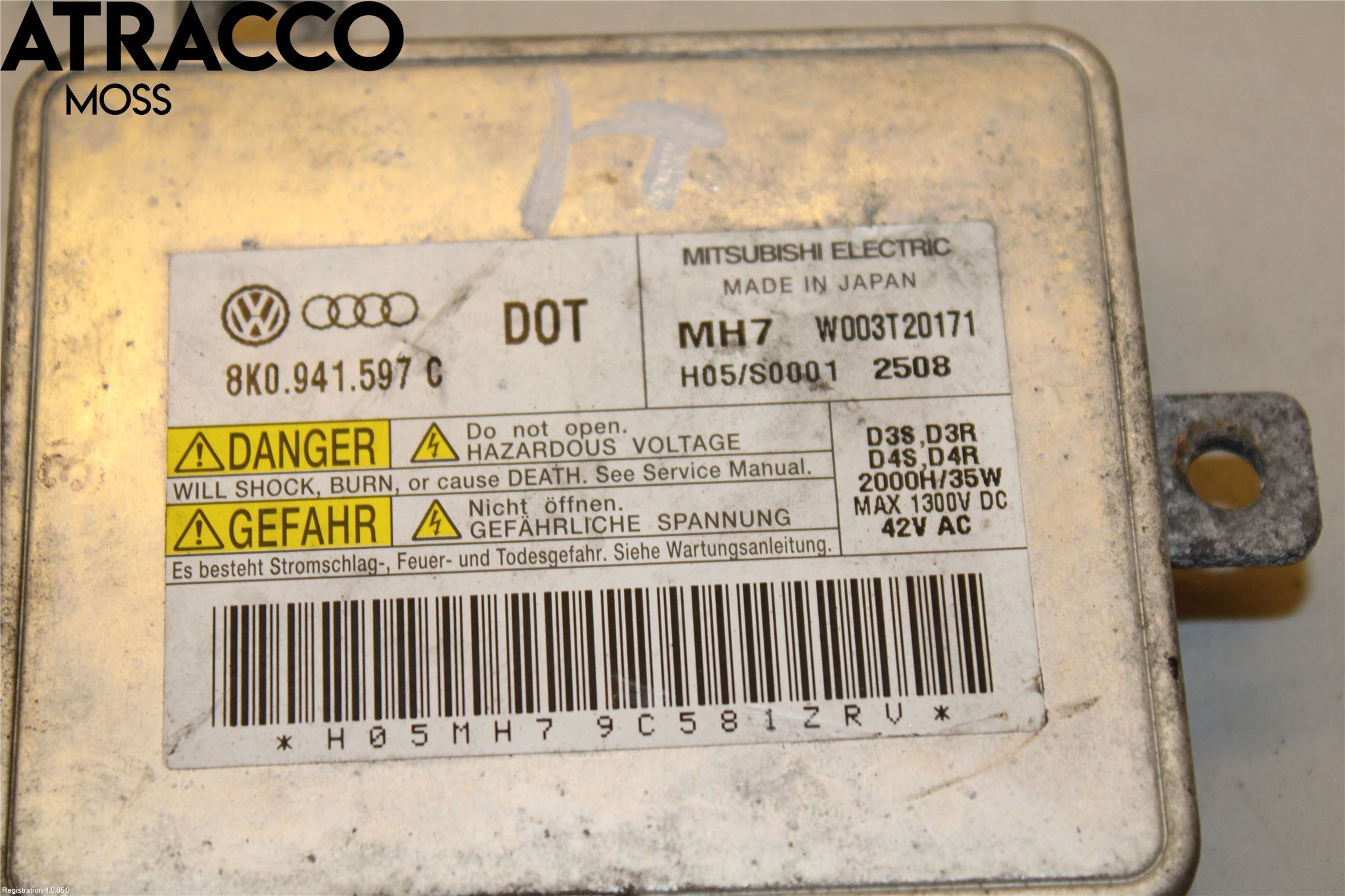 Volkswagen VW TOURAN 10-15 Styreenhet Xenon