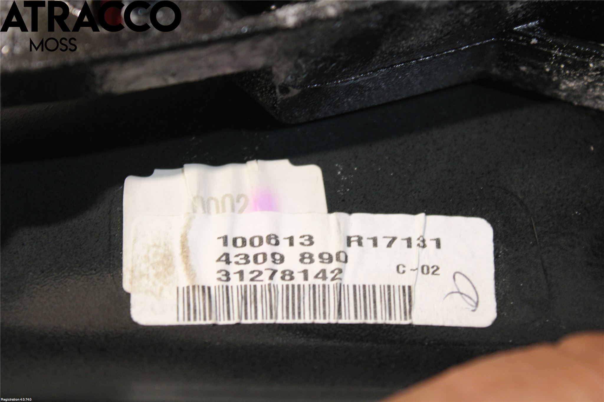 Volvo V40 12-19 Speil H M-El Justering