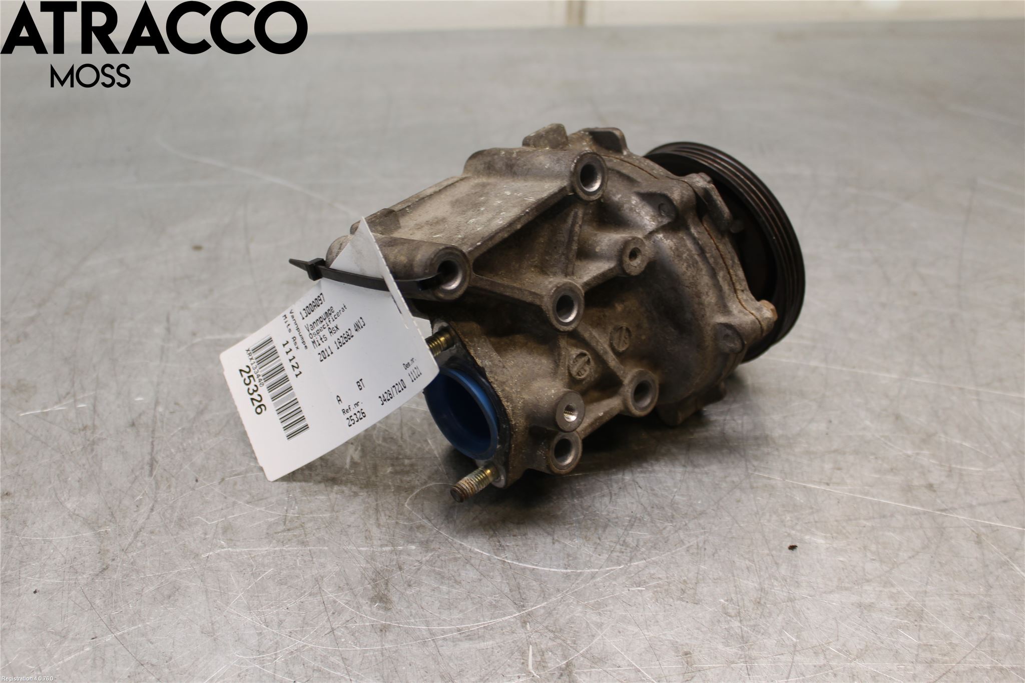 Mitsubishi ASX 10-22 Vannpumpe