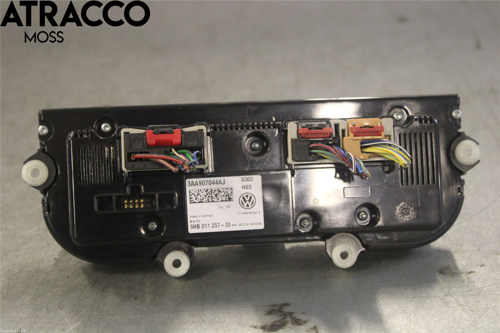 Volkswagen VW PASSAT 11-14 Varme Ac Betjening-Display