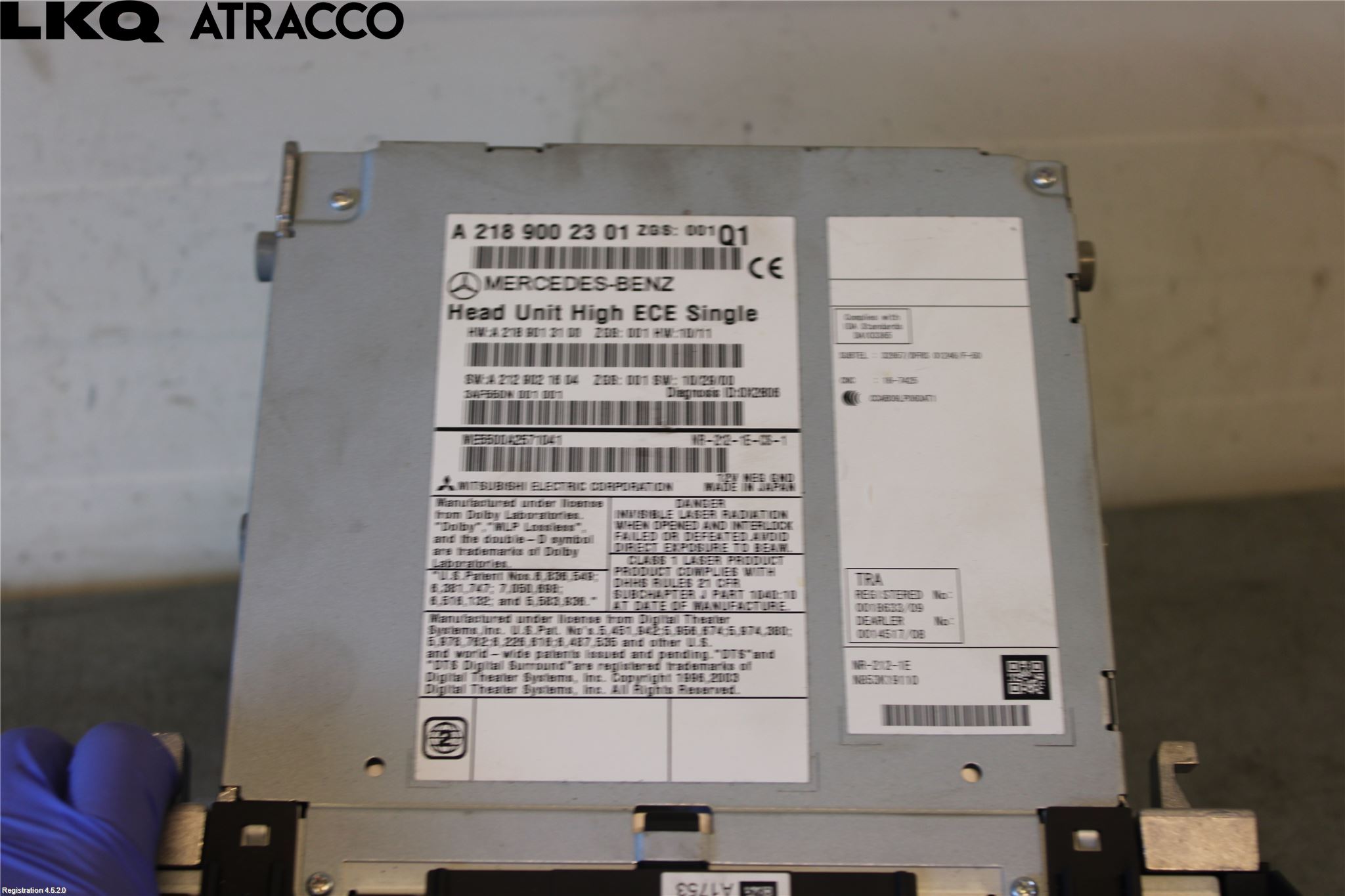 Mercedes-Benz MB CLS (C218/X218) 11-17 Stereo Radio