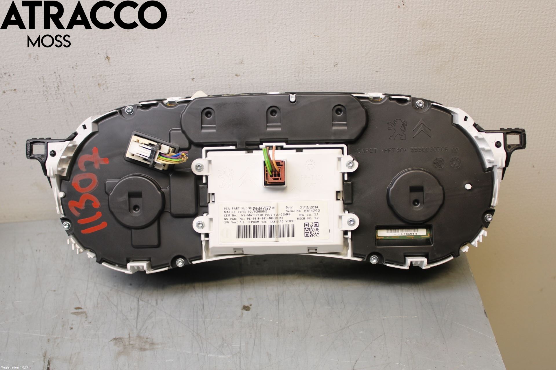 Peugeot 508 11-18 Instr Kombinert