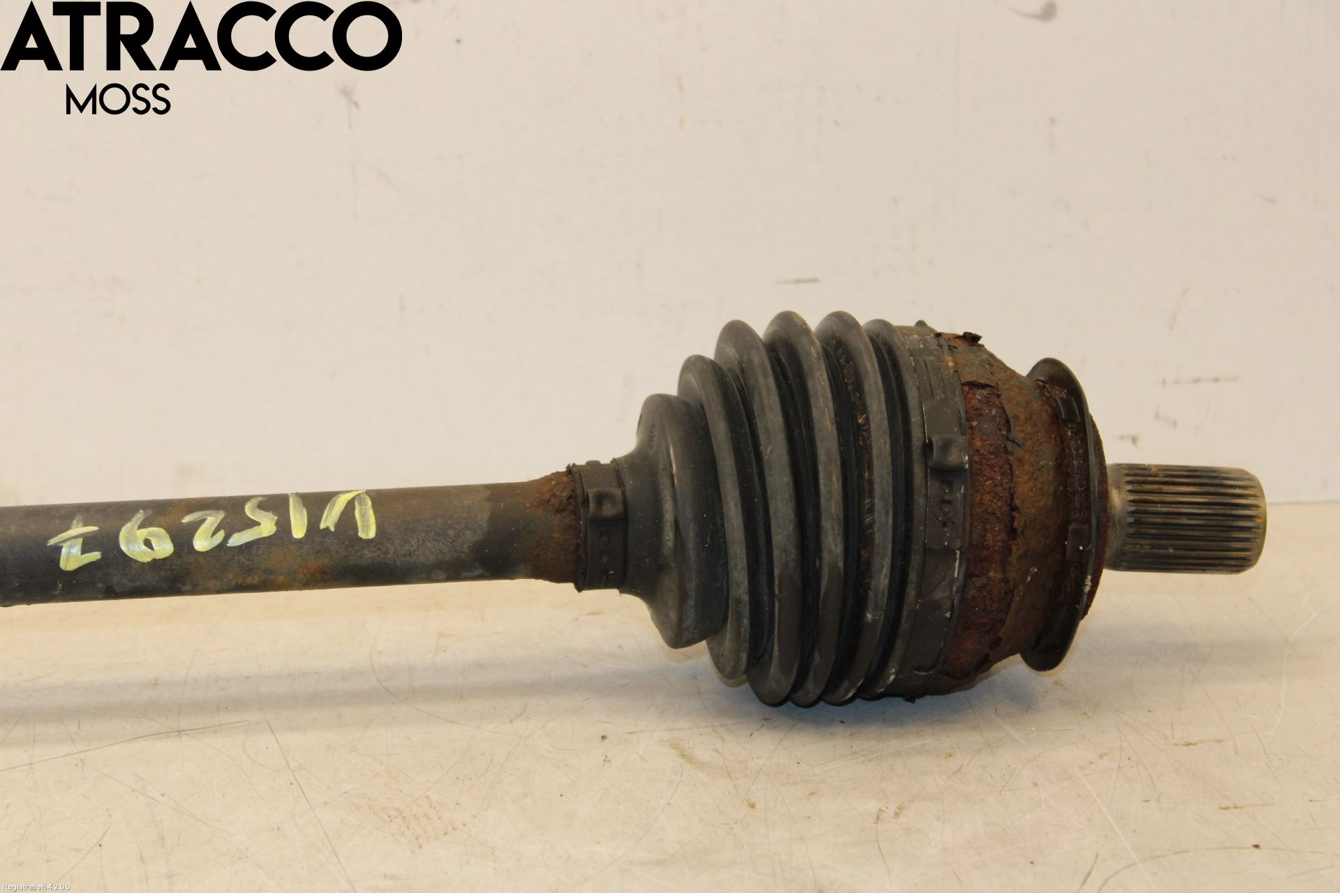 Mercedes-Benz MB B-KLASS (W246/W242) 12-19 Drivaksel Foran Kompl Venstre