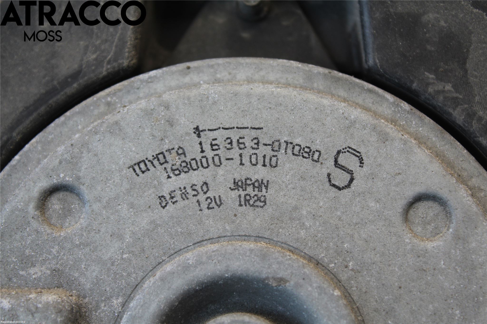 Toyota AURIS 13-19 Kjølevifte Elektrisk