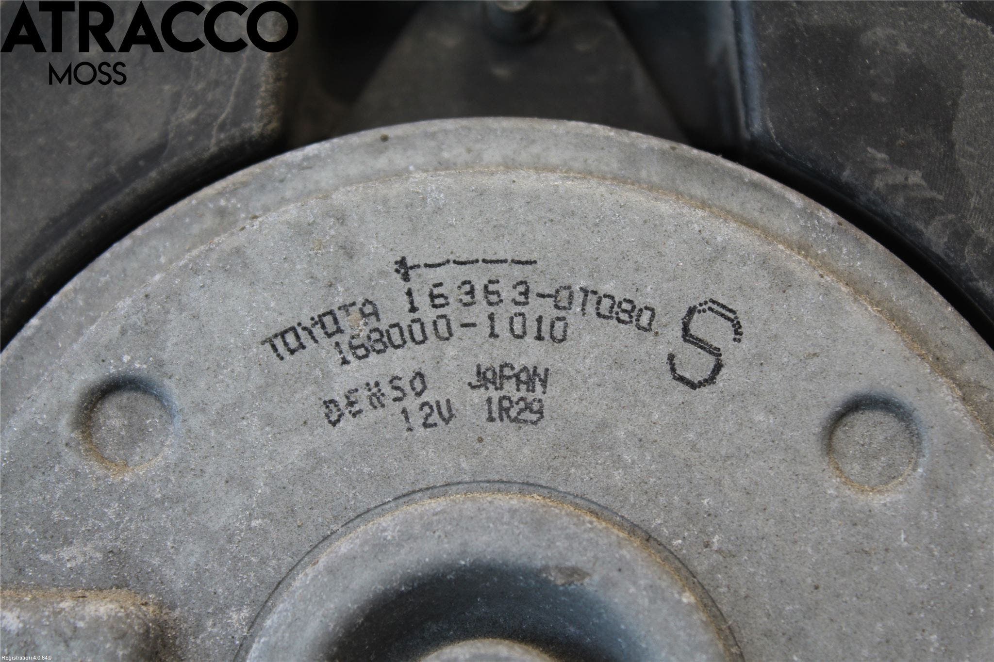 Toyota AURIS 13-19 Kjølevifte Elektrisk