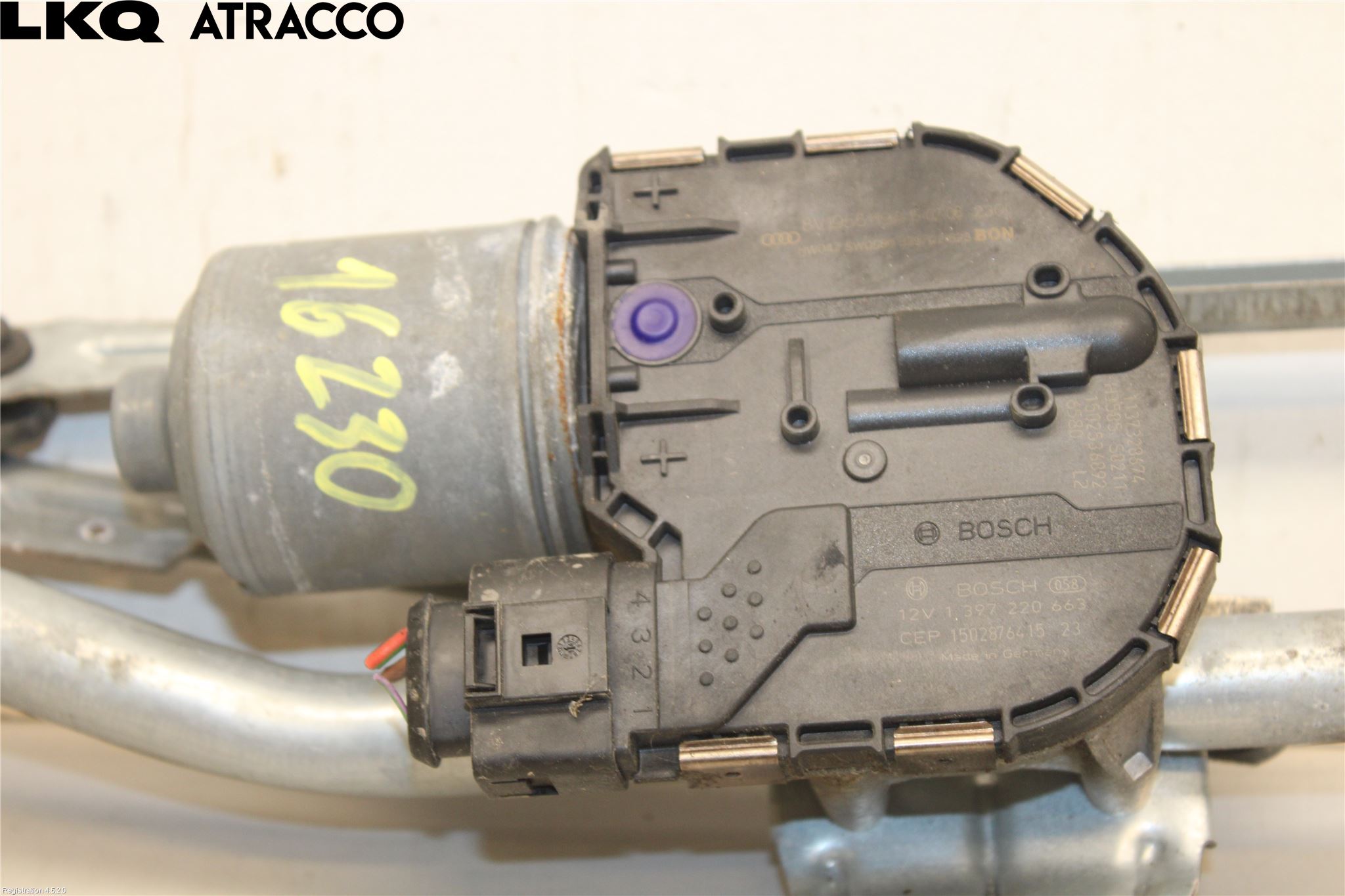 Audi A3/S3 05-13 Viskermotor Frontrute