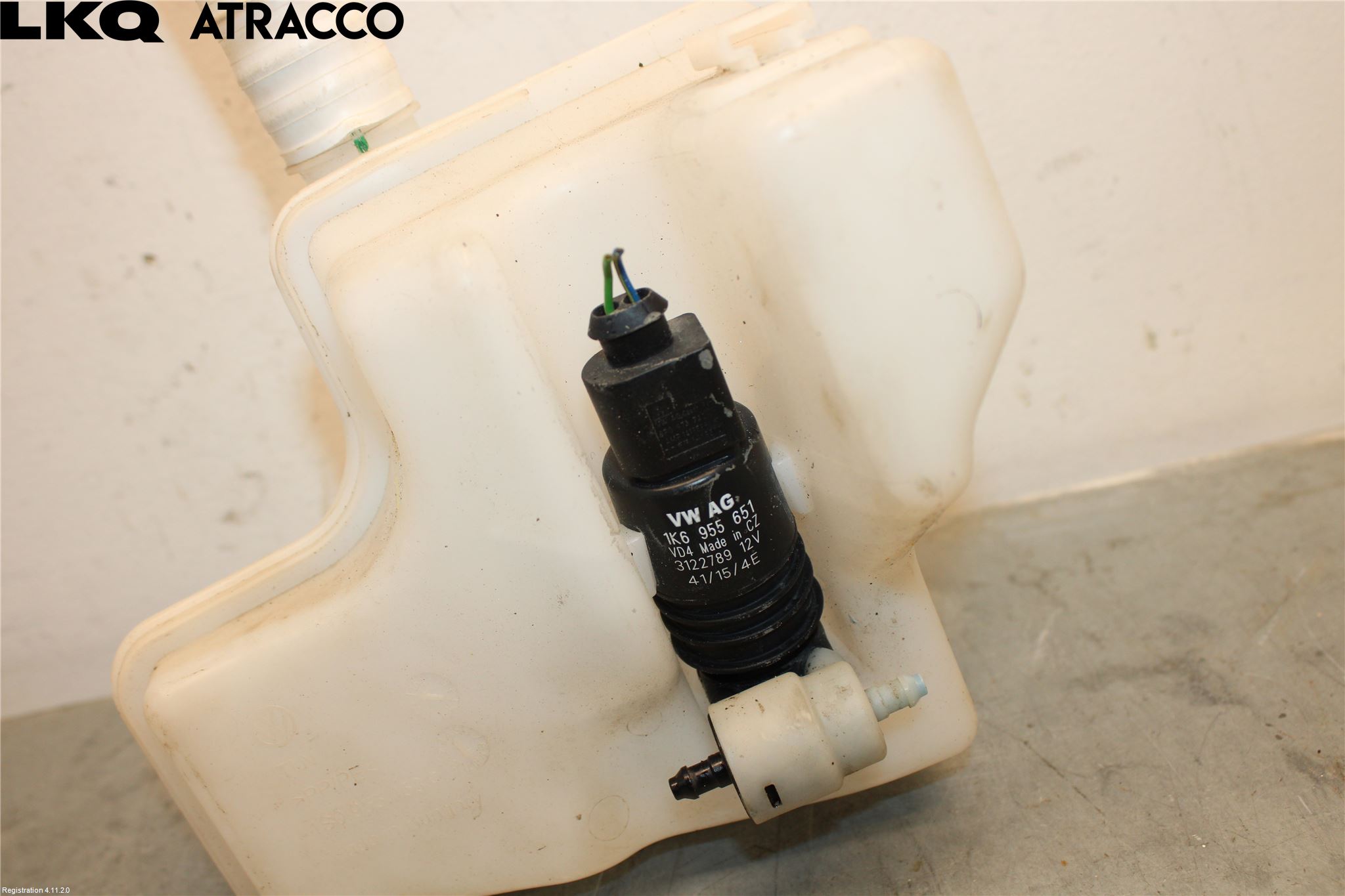 Volkswagen VW UP! / E-UP! Spylerbeholder Frontrute-Lykte