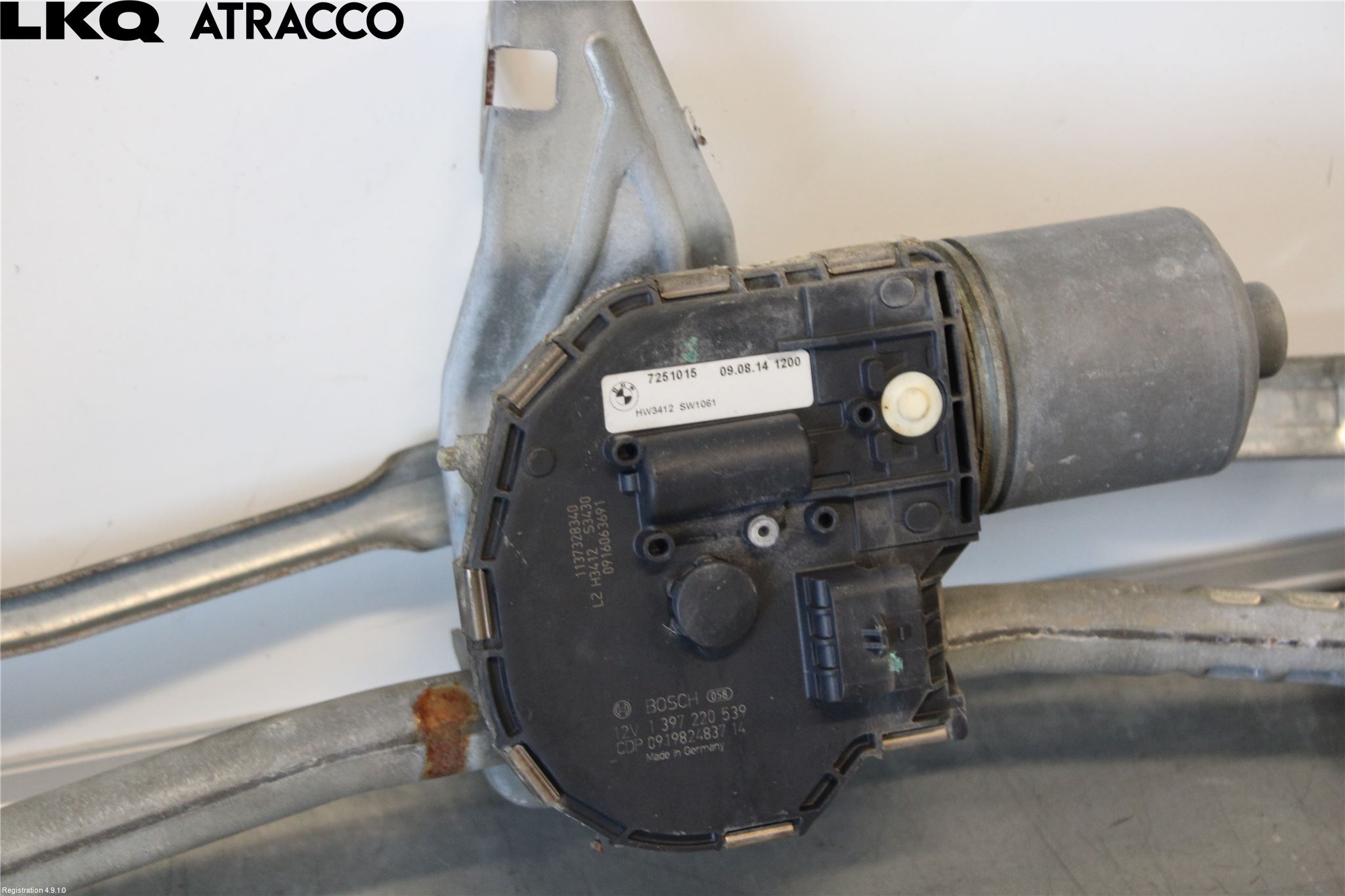 BMW 5 GT F07 09-17 Viskermotor Frontrute