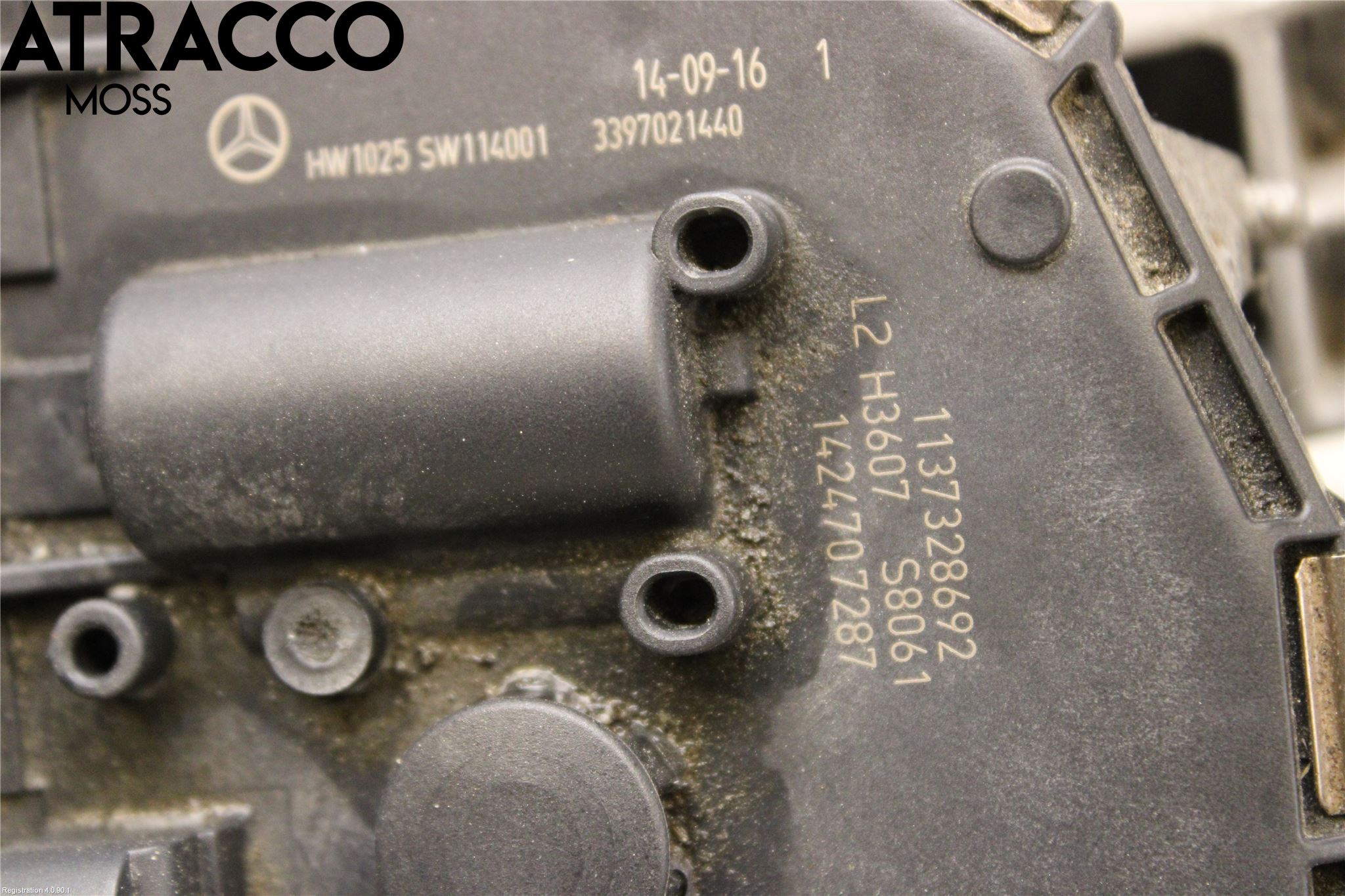 Mercedes-Benz MB C-KLASS (W204) 07-15 Viskermotor Frontrute