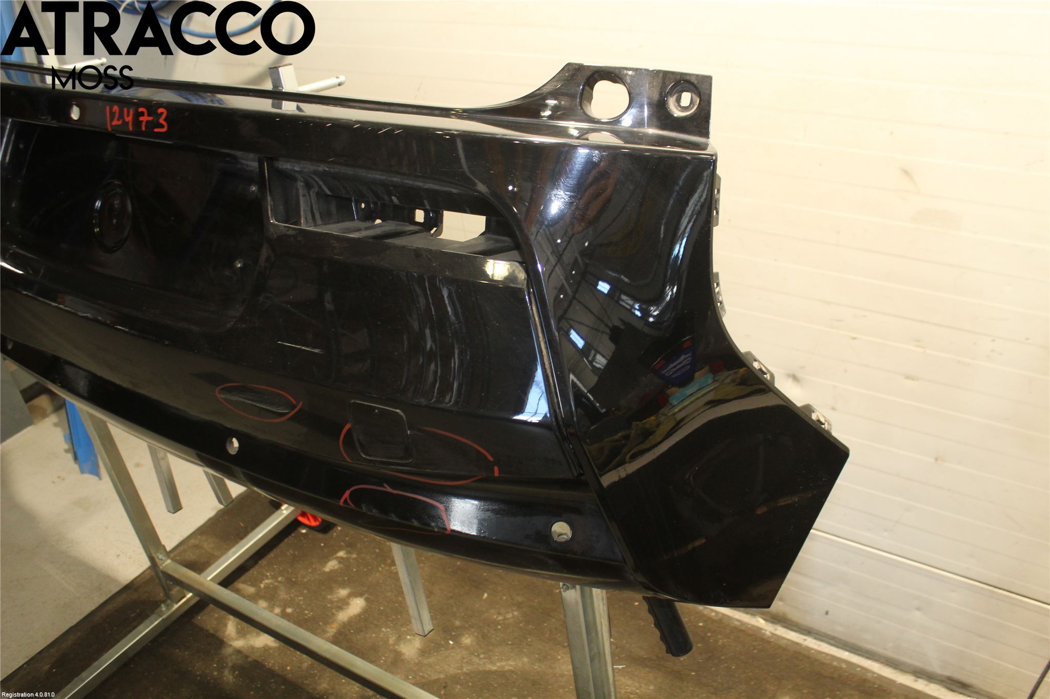 BMW i3 I01 13-22 Støtfanger Bak