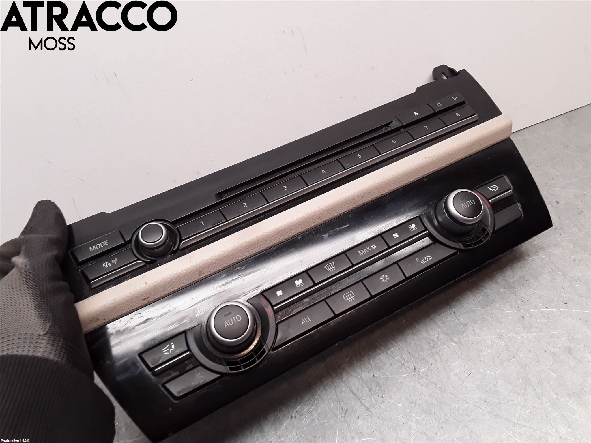 BMW 5 F10/F11/F18 09-17 Varmeapparat Panel(Regulering)