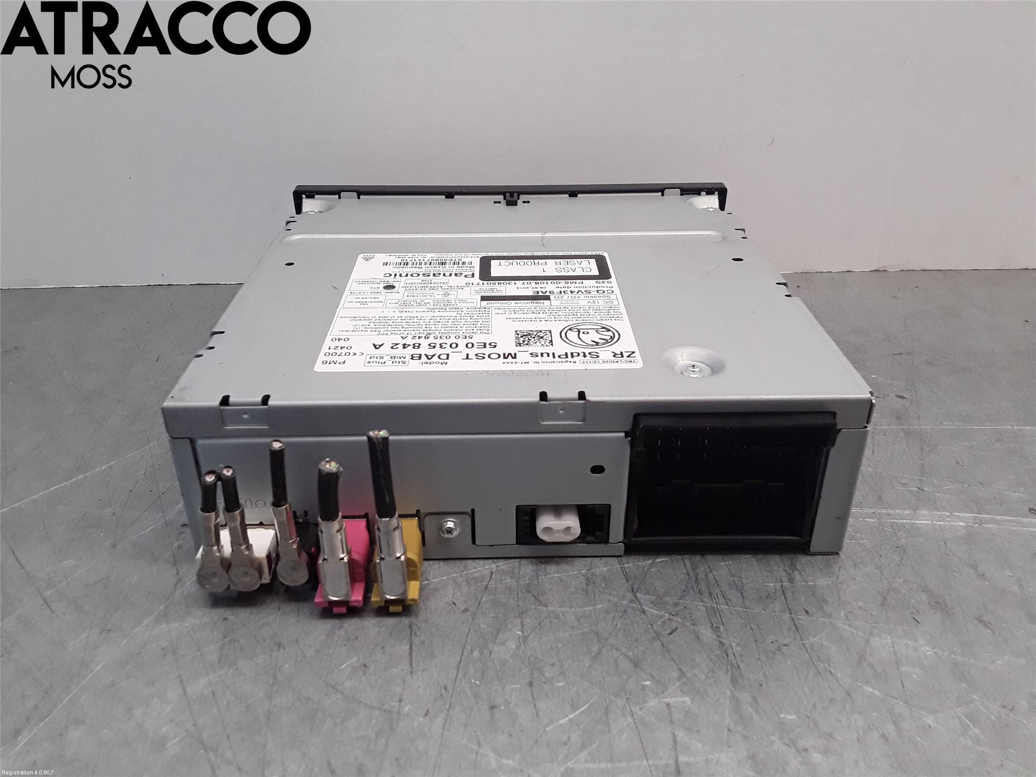 Skoda OCTAVIA (5E) 13-20 Stereo Radio Med Cd