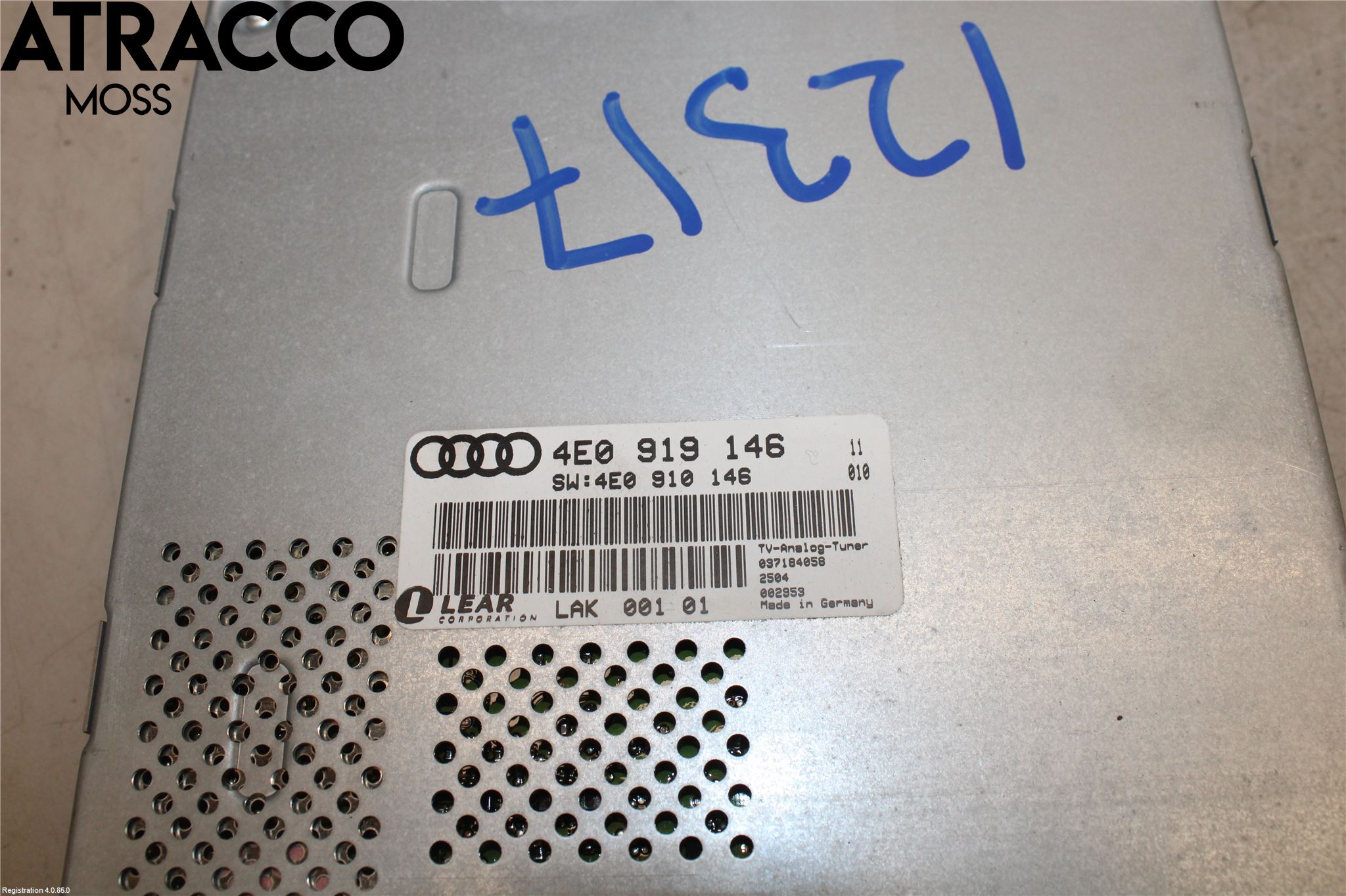 Audi A8/S8 4D 94-02 Stereo Radio Øvrig