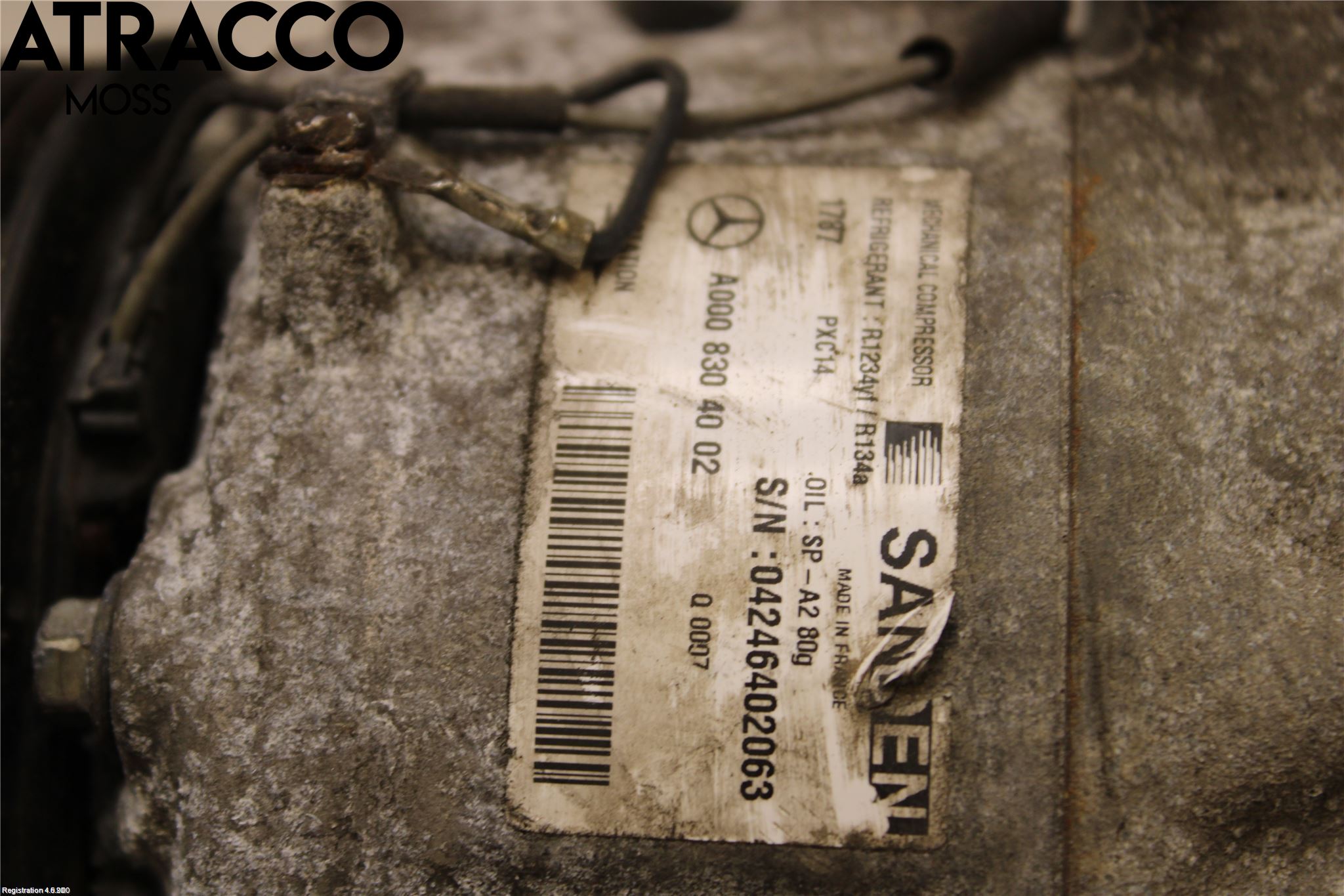 Mercedes-Benz MB C-KLASS (W205) 14-21 Varme Ac Kompressor