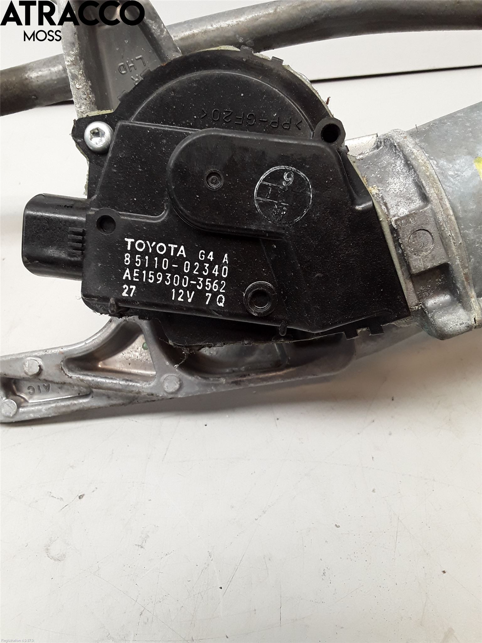 Toyota AURIS 13-19 Viskermotor Frontrute