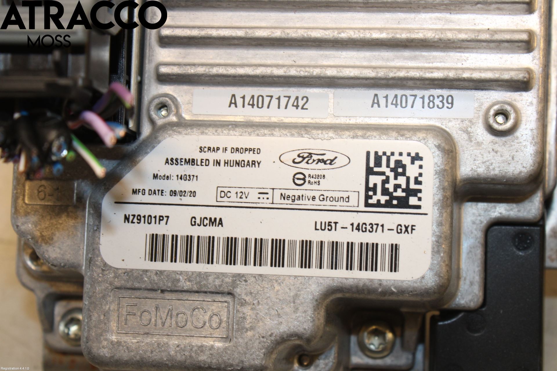 Ford TRANSIT/TOURNEO CUSTOM 13-24 Stereo Forsterker