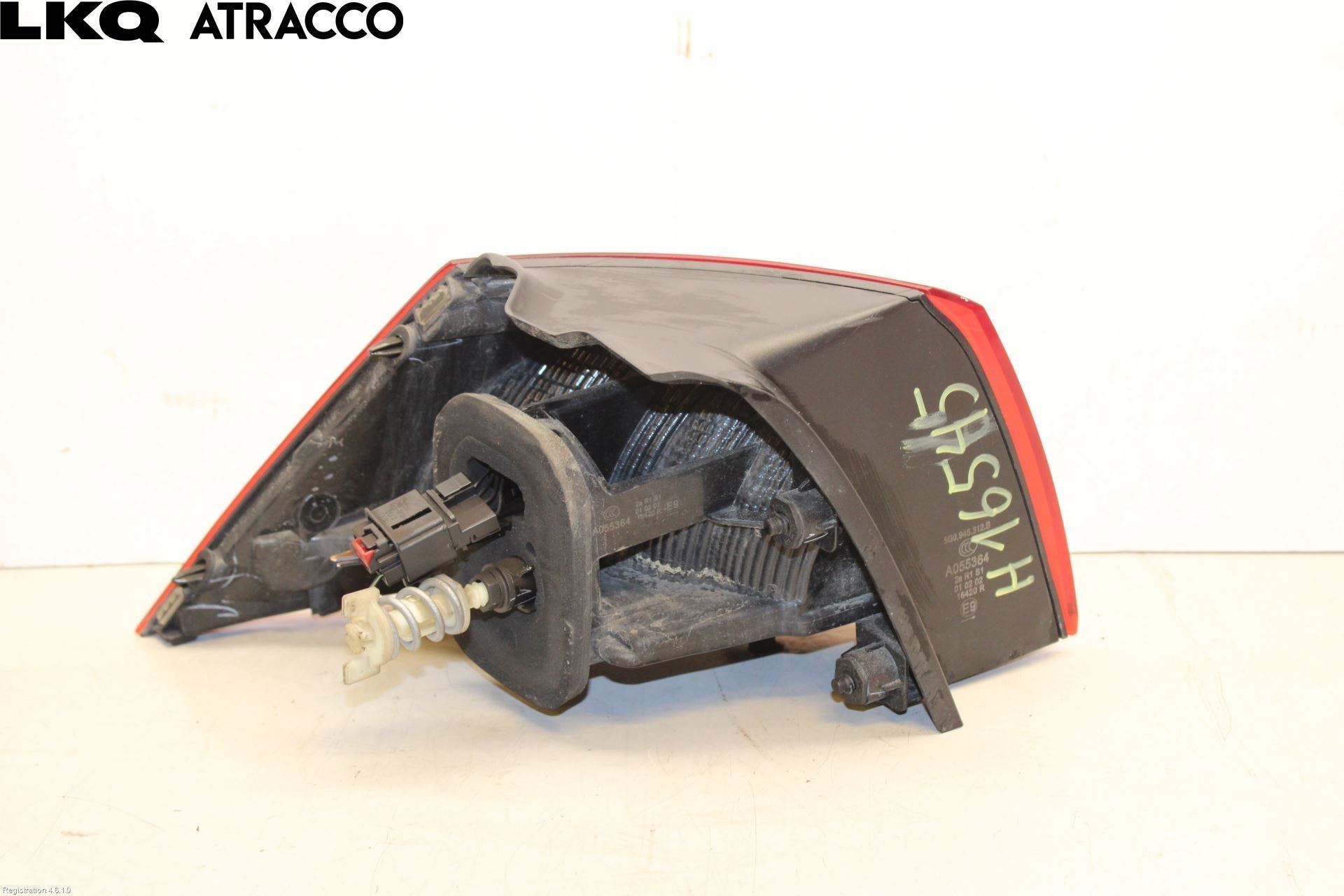 Volkswagen VW GOLF / E-GOLF VII 13-20 Baklykt Høyre