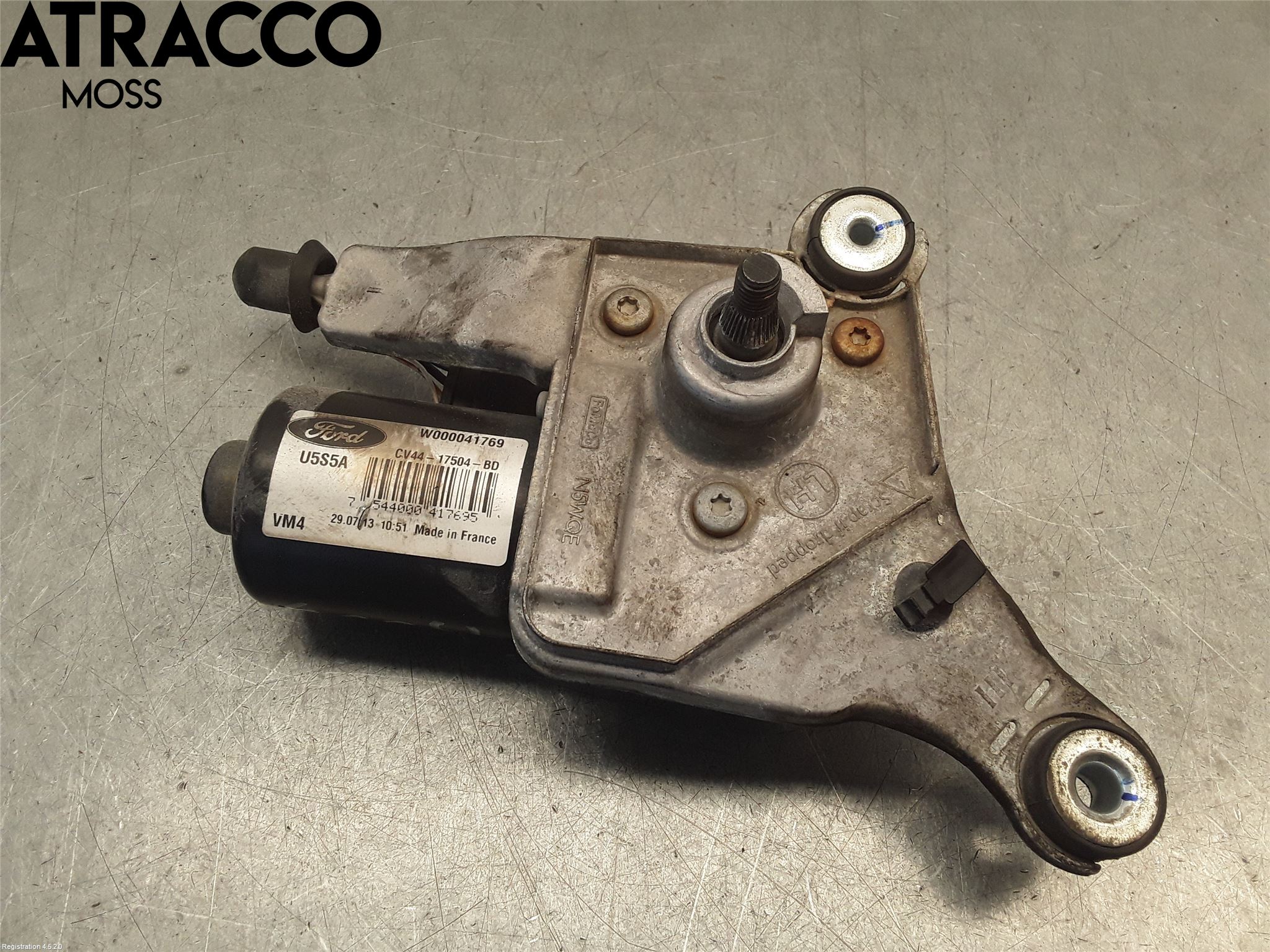 Ford KUGA 13-16 Viskermotor Frontrute