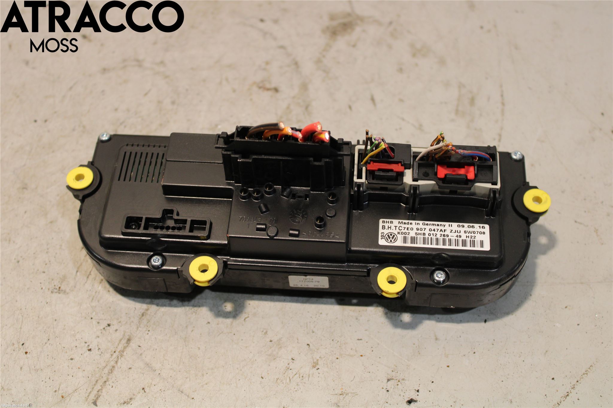 Volkswagen VW TRANSP/CARAVELLE (T6) 16-22 Varme Ac Betjening-Display