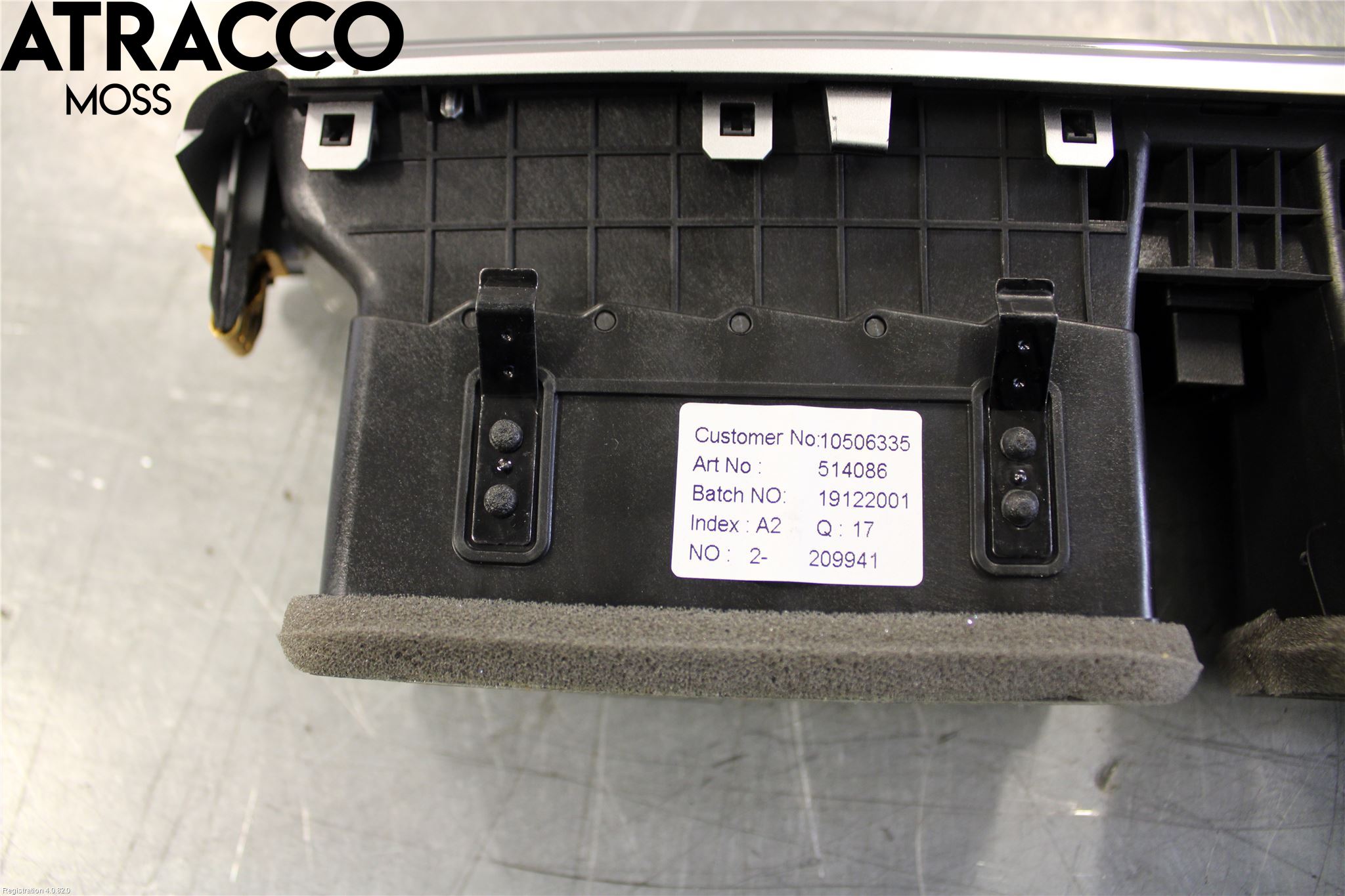 MG ZS EV 20- Innr Dashbord Sparkeplate