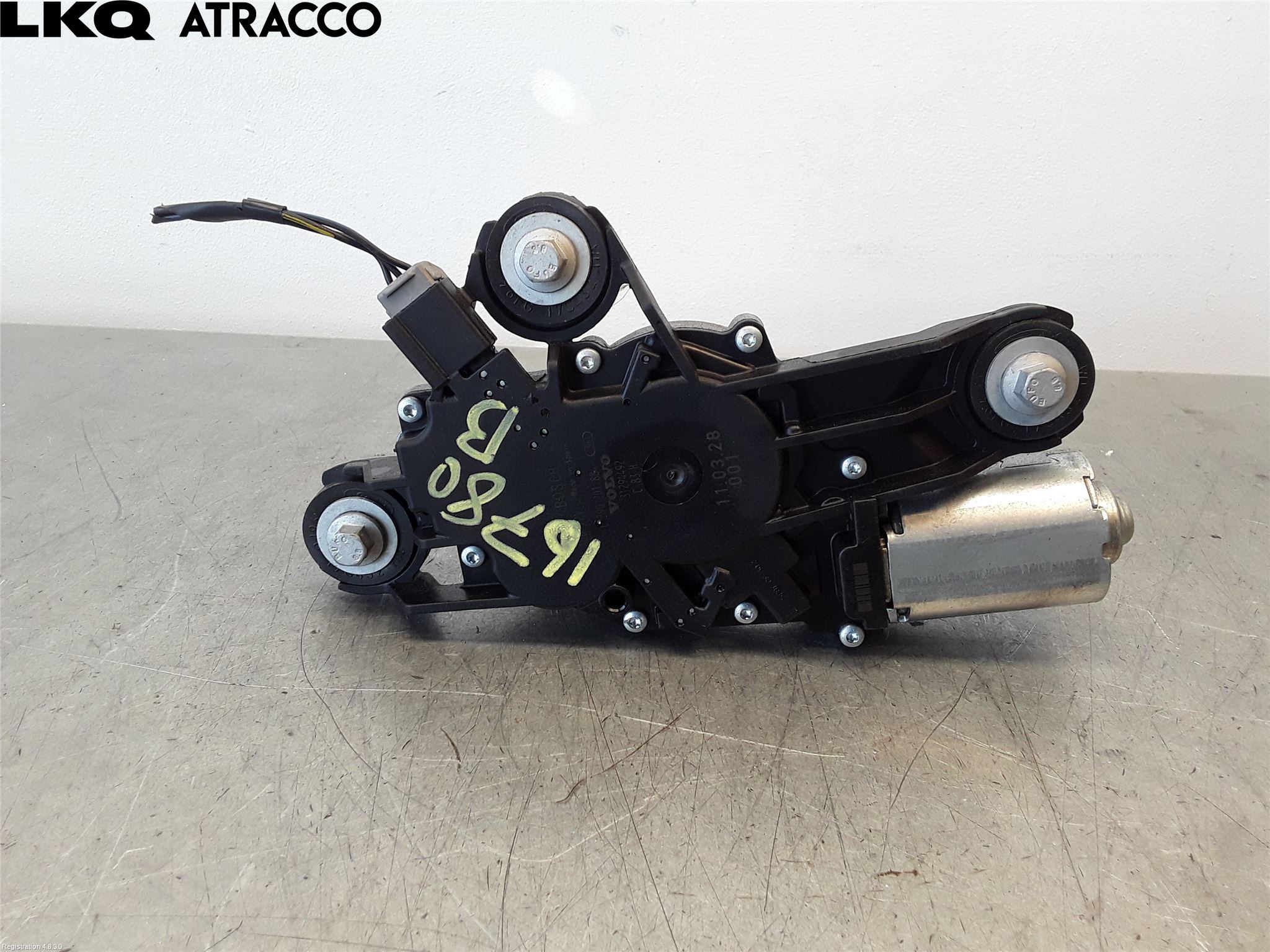 Volvo V60 11-13 Viskermotor Bakluke