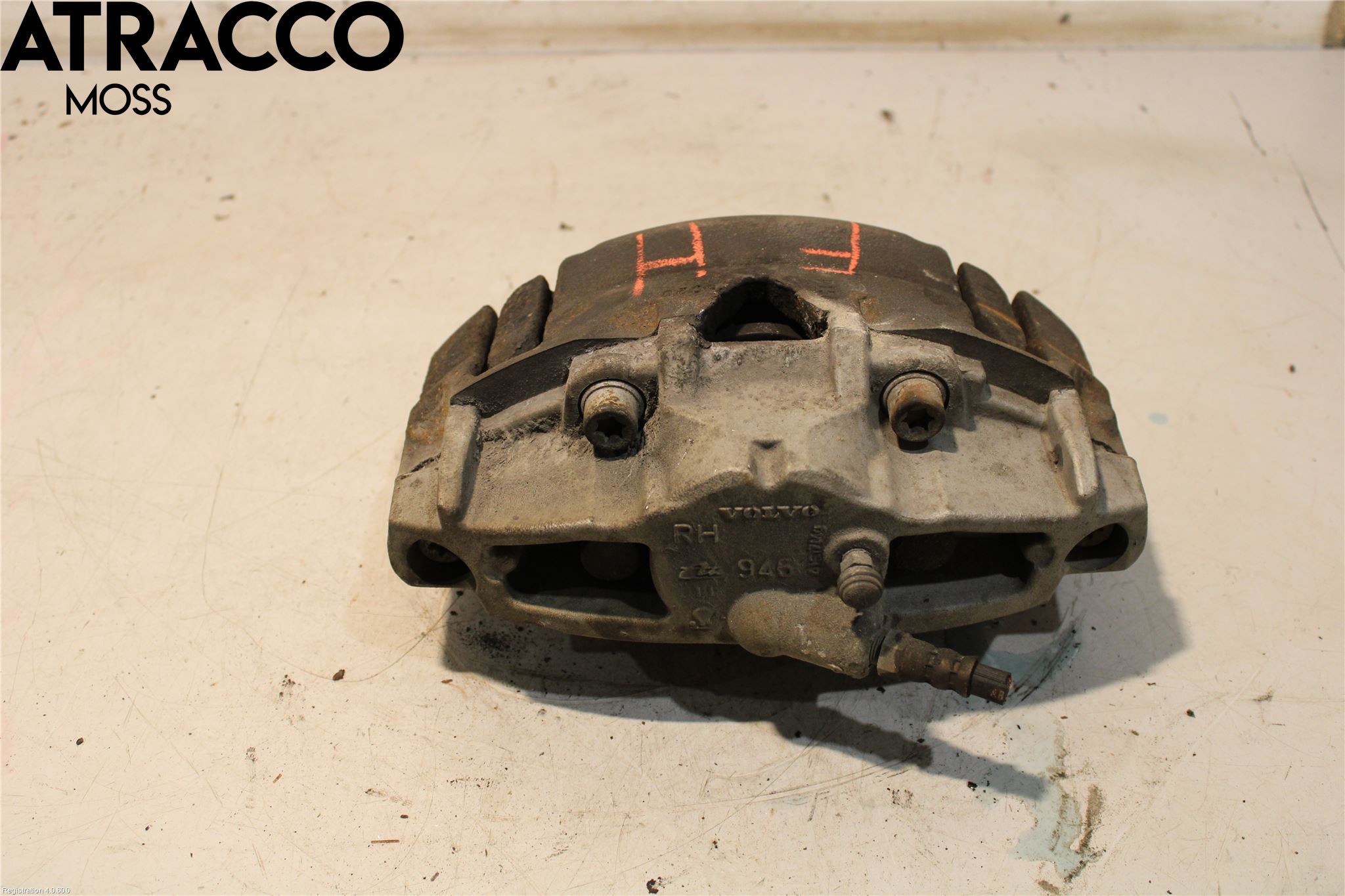 Volvo XC70 08-13 Bremsecaliper Foran Høyre