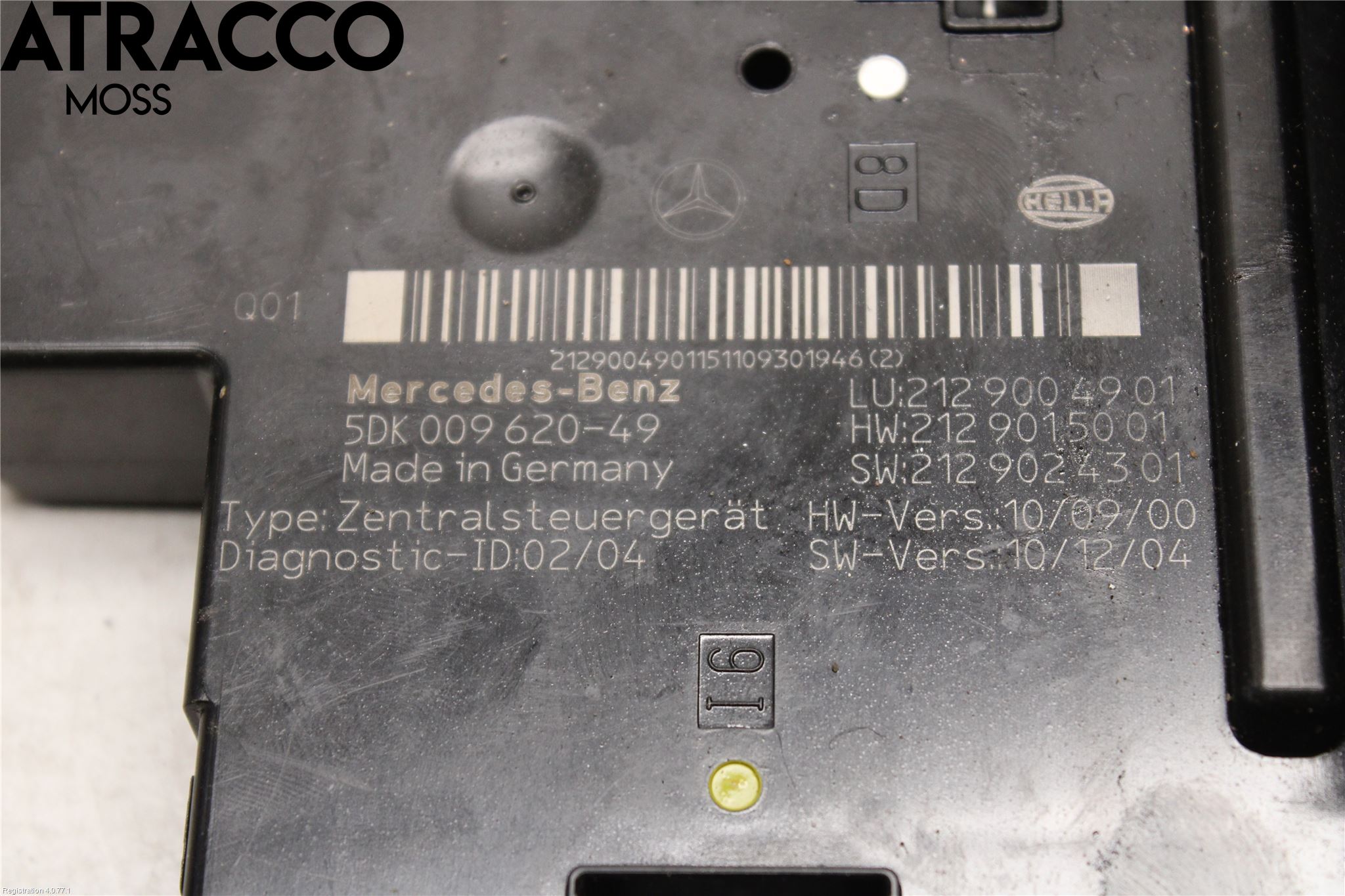 Mercedes-Benz MB E-KLASS (W212) 09-16 Sikringsboks - Elsentral