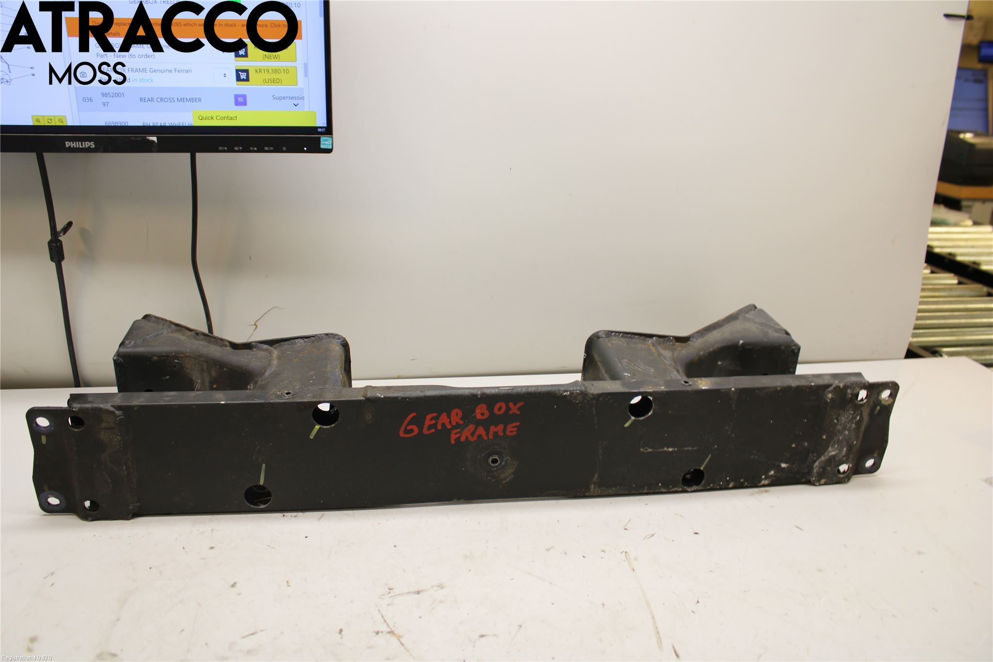 Ferrari ÖVRIGT Gearkasse Bjelke - Travers