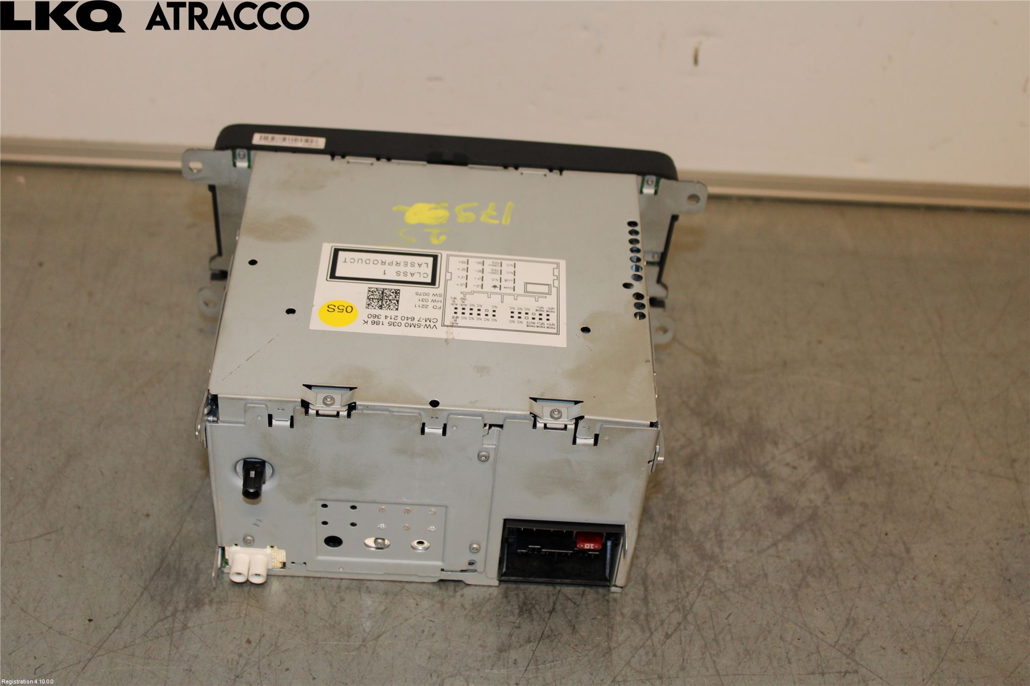 Volkswagen VW POLO 10-17 Stereo Radio Med Cd