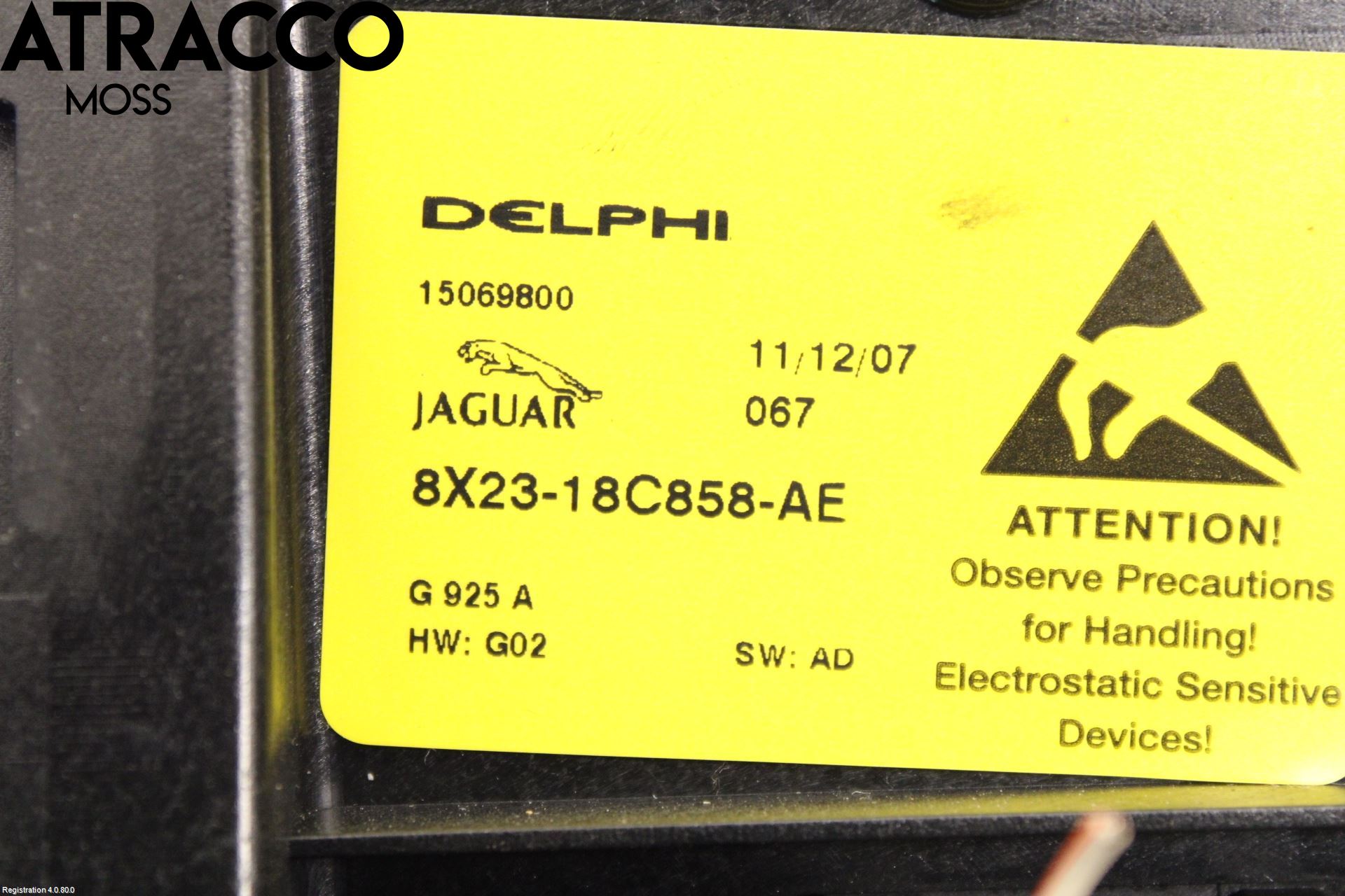 Jaguar XF 08-15 Varme Ac Betjening-Display