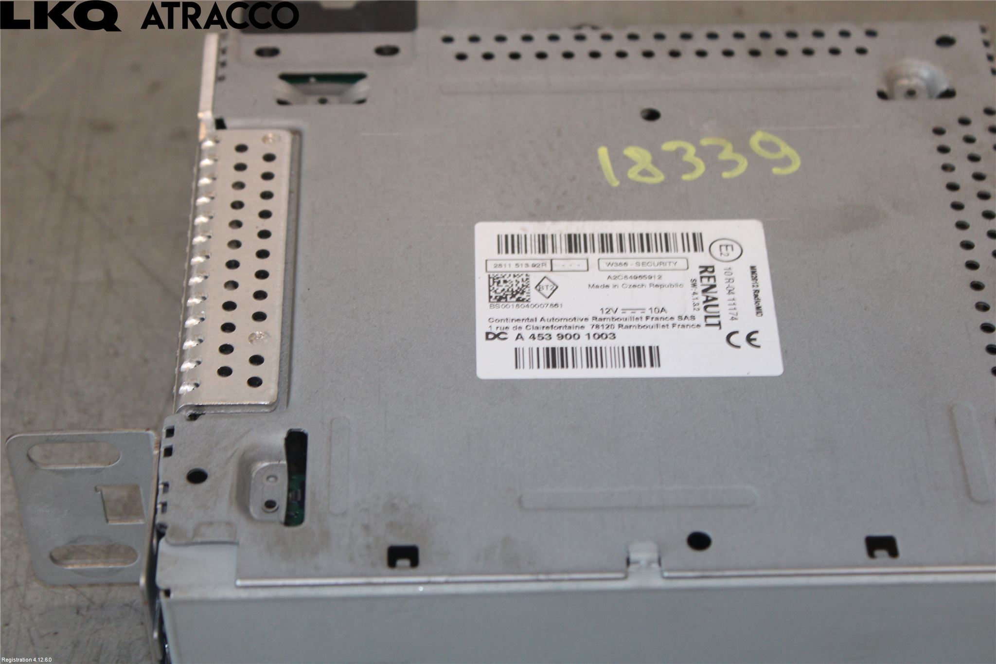 Smart FORTWO III 15-24 Stereo Radio