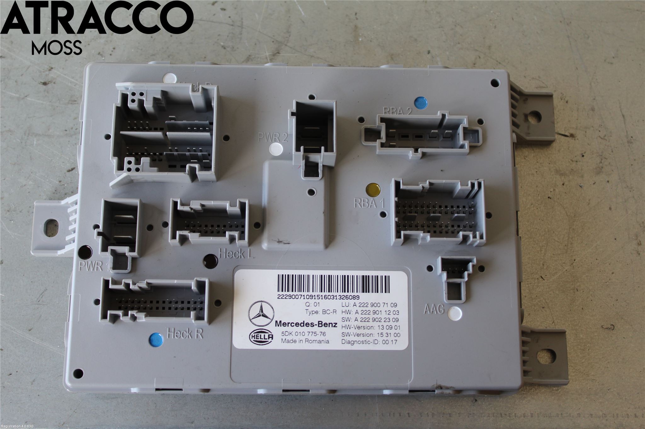 Mercedes-Benz MB C-KLASS (W205) 14-21 Styreenhet Øvrig