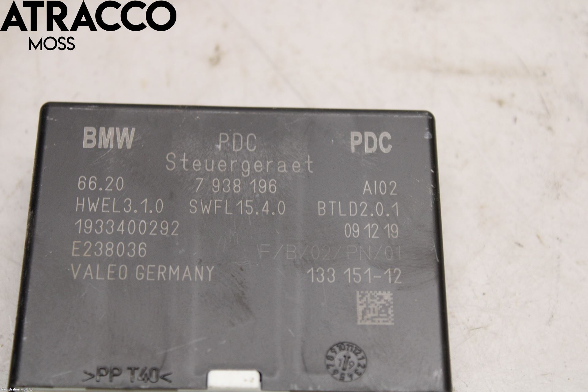 BMW i3 I01 13-22 Styreenhet Parkering